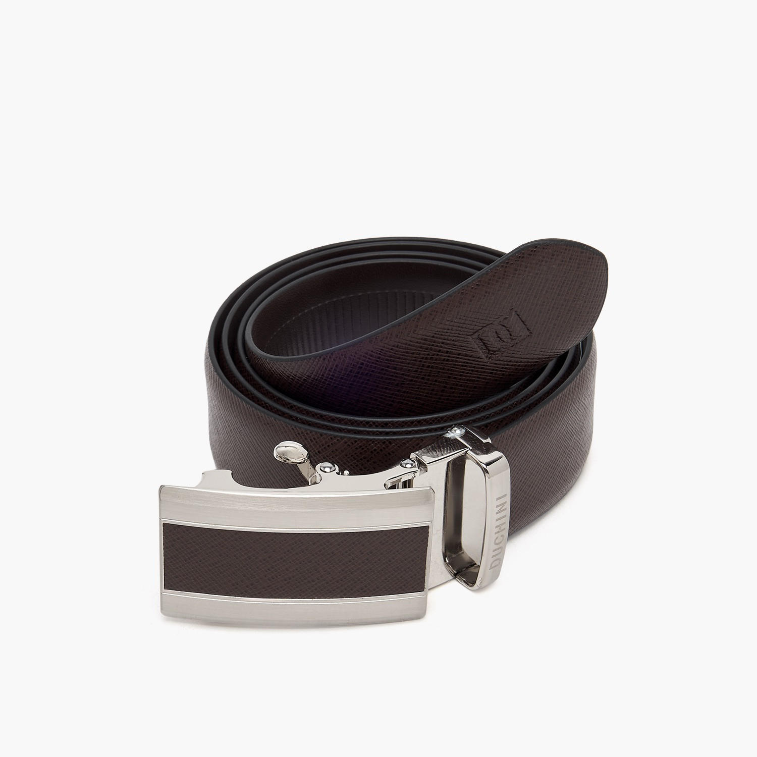 Duchini Men Auto Lock Buckle Leather Belt-men-beltsandwallets-belts-image-2