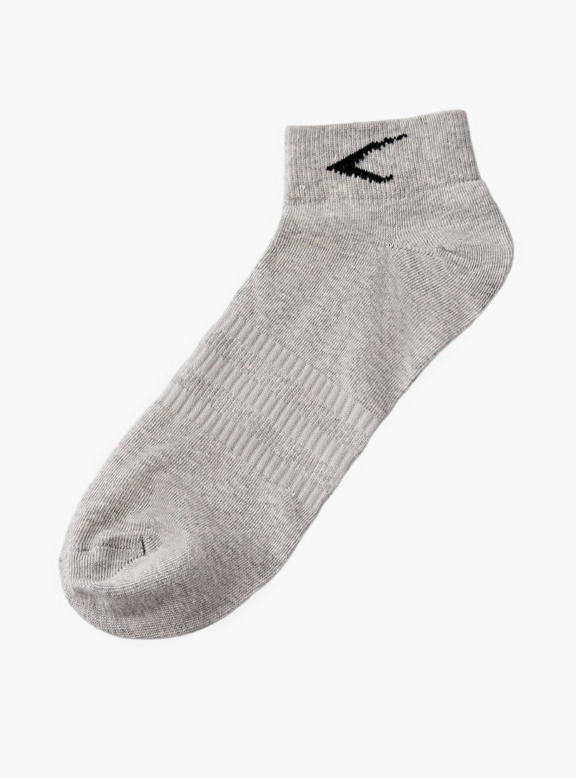 Dash Pack of 5 Quarter Length Cotton Socks-women-socksandstockings-image-2