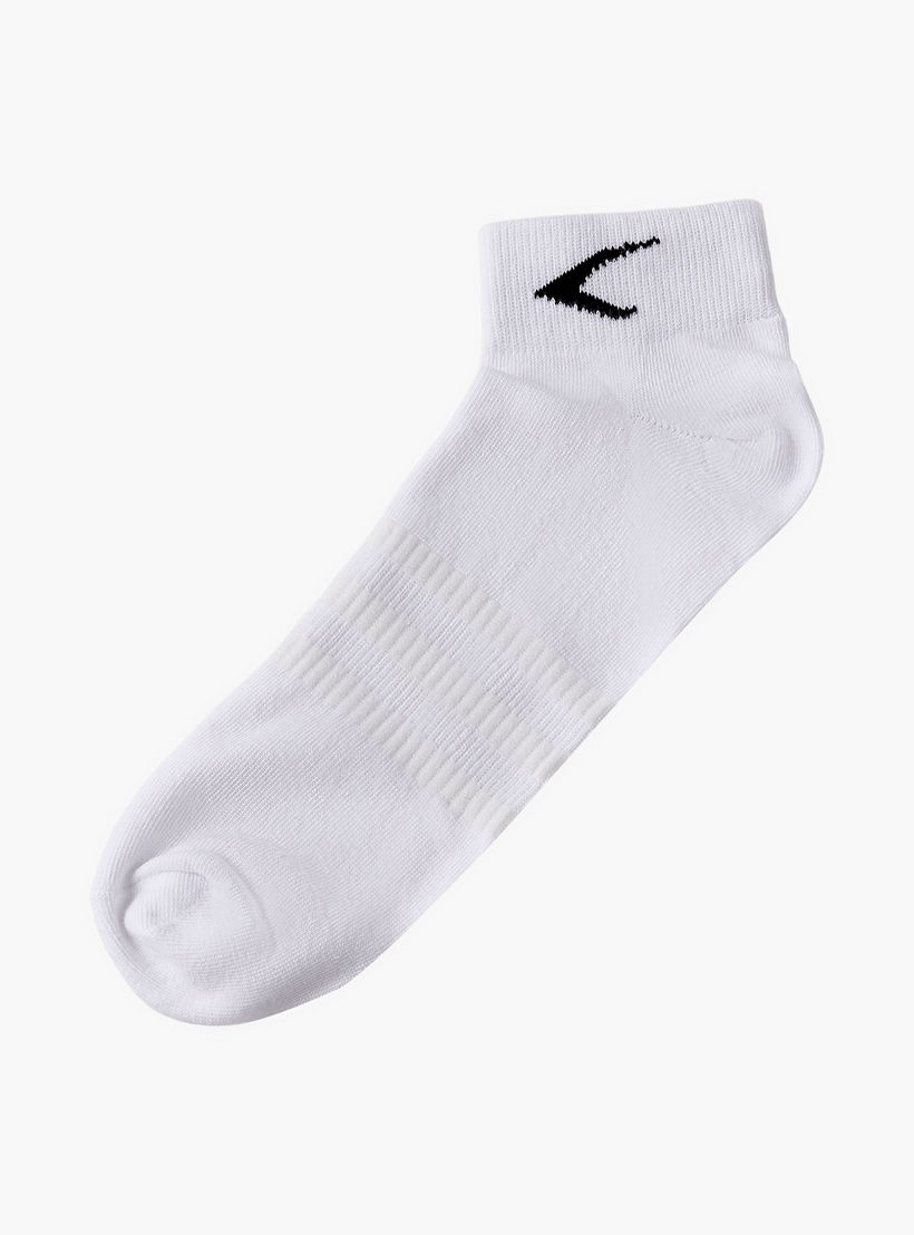 Dash Pack of 5 Quarter Length Cotton Socks-women-socksandstockings-image-3
