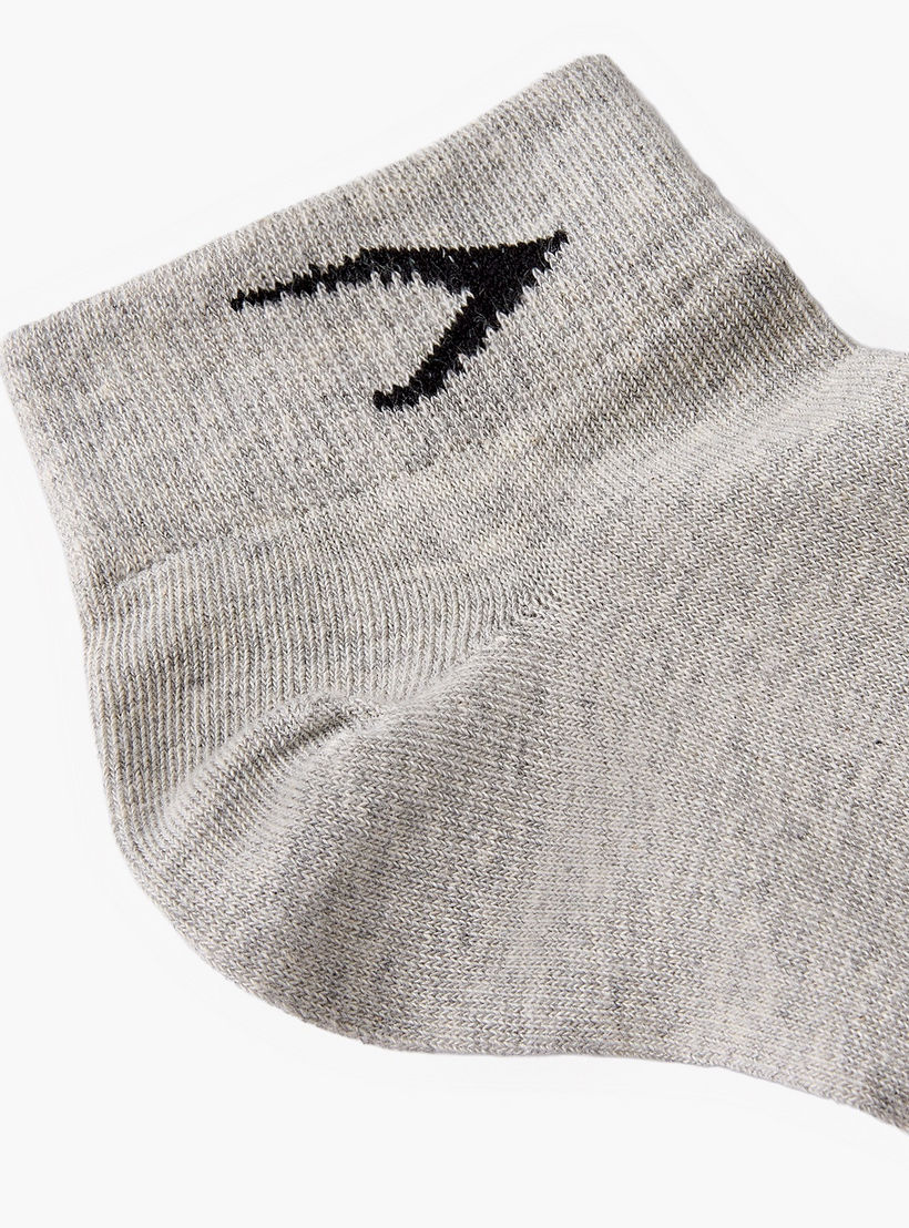 Dash Pack of 5 Quarter Length Cotton Socks-women-socksandstockings-image-9