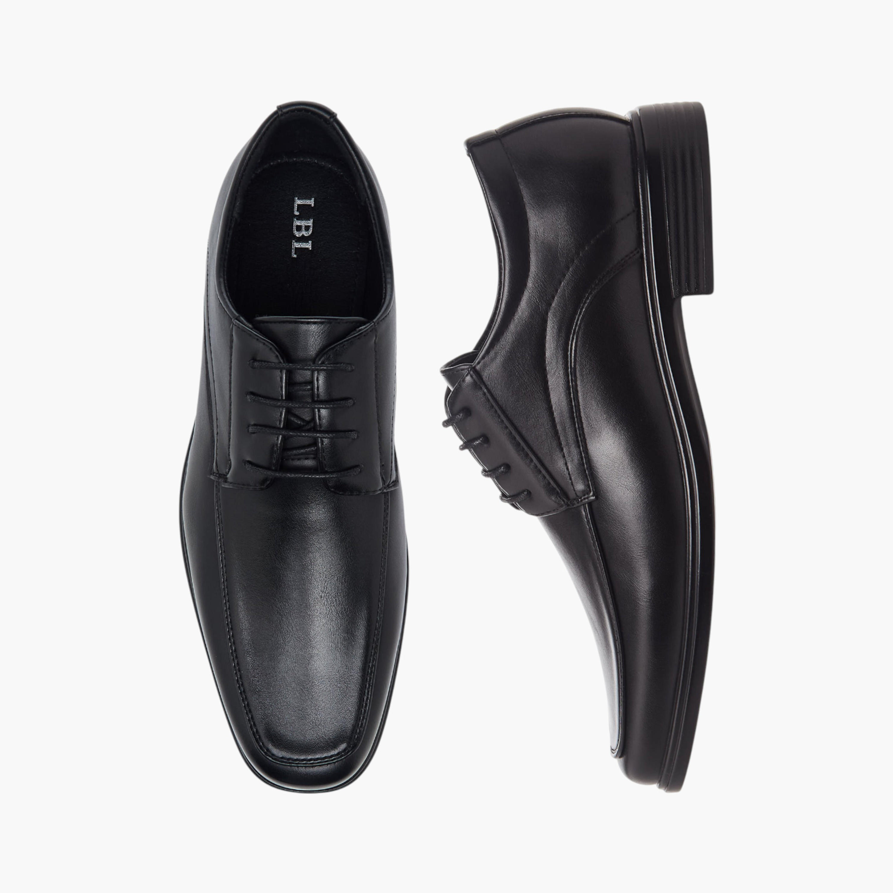 LBL by Shoexpress Men Lace-Up Derby Shoes-men-shoes-formalshoes-image-1