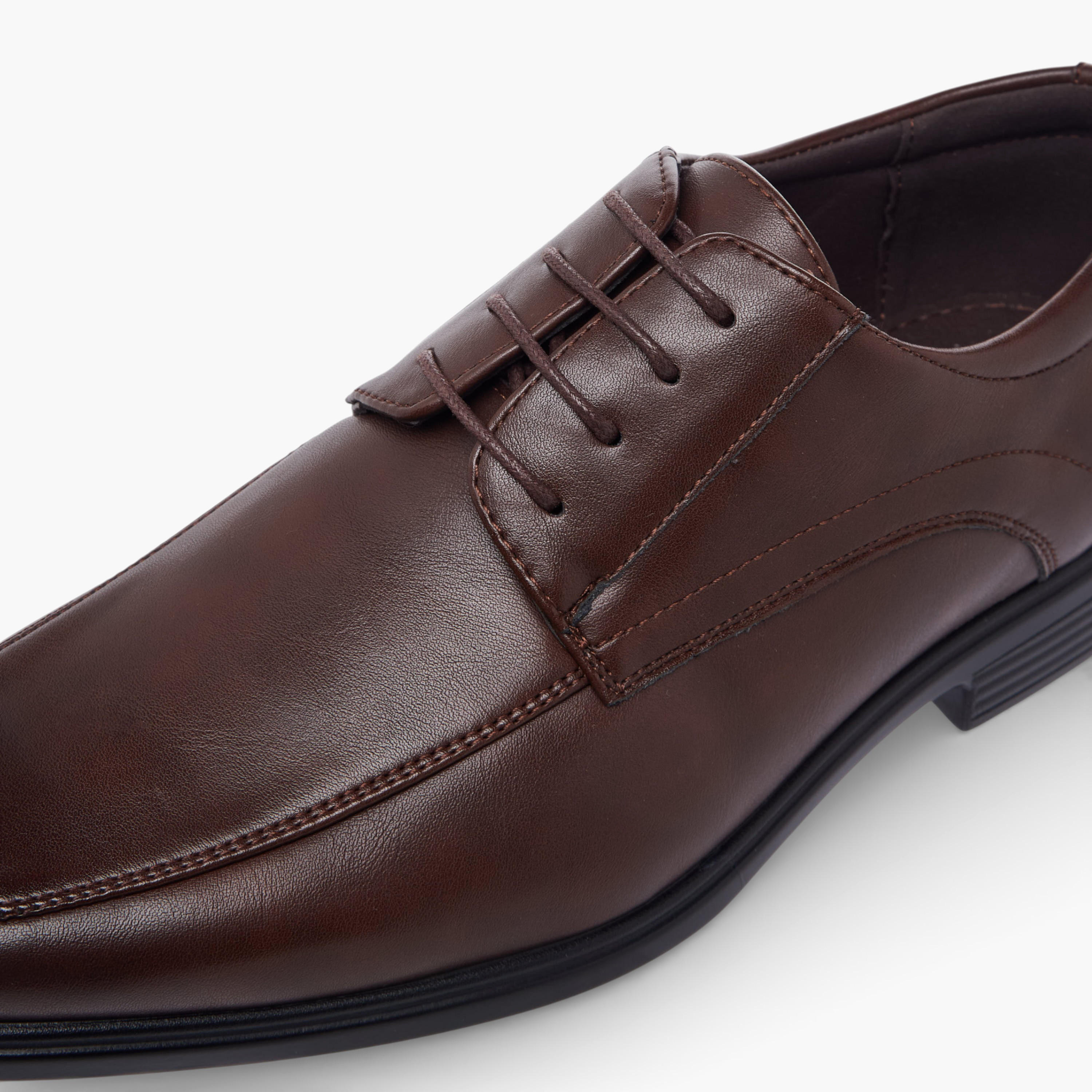 LBL by Shoexpress Men Lace-Up Derby Shoes-men-shoes-formalshoes-image-4
