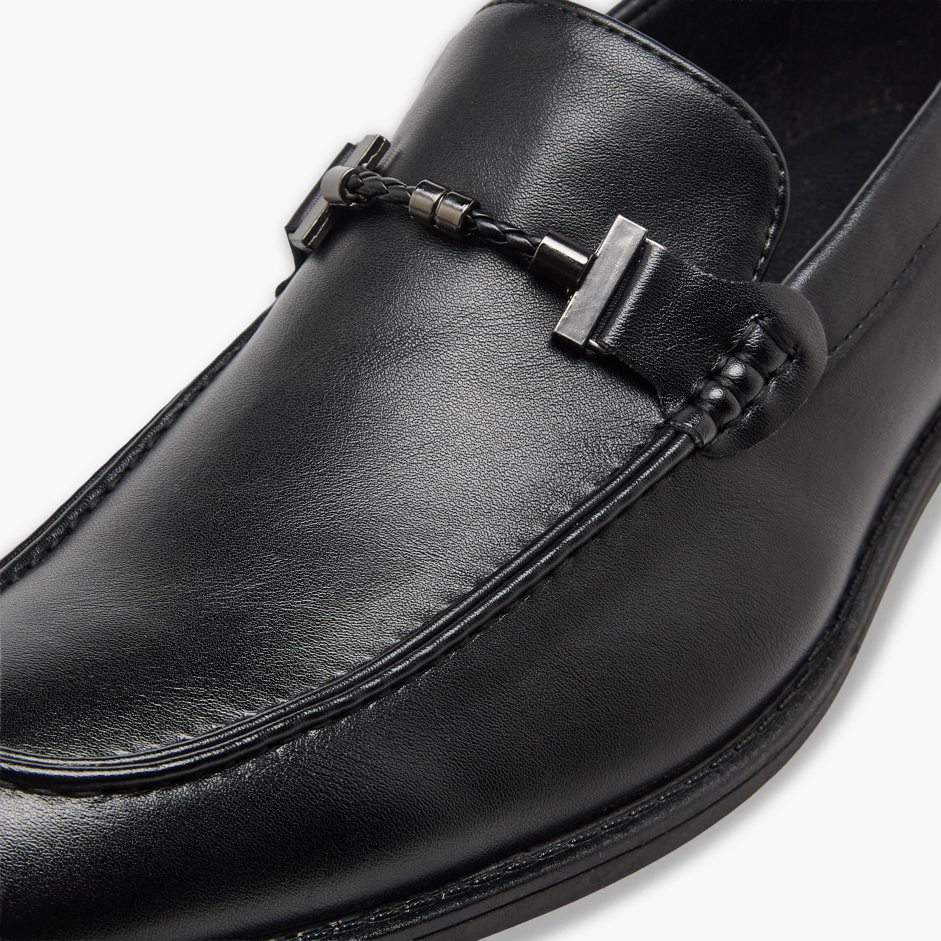 حذاء لوفر سهل الارتداء بزينة جدائل للرجال من إل بي إل من شوإكسبريس-men-shoes-formalshoes-image-4