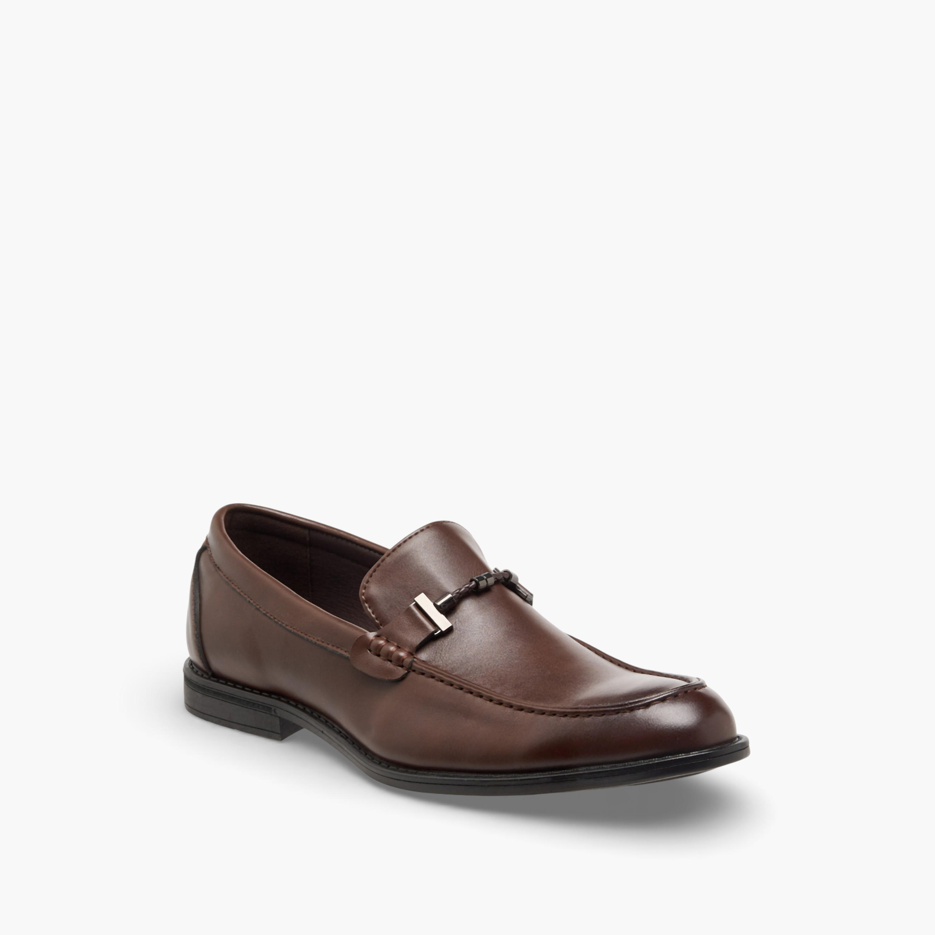 LBL by Shoexpress Men Braided Accent Slip-On Loafers-men-shoes-formalshoes-image-2