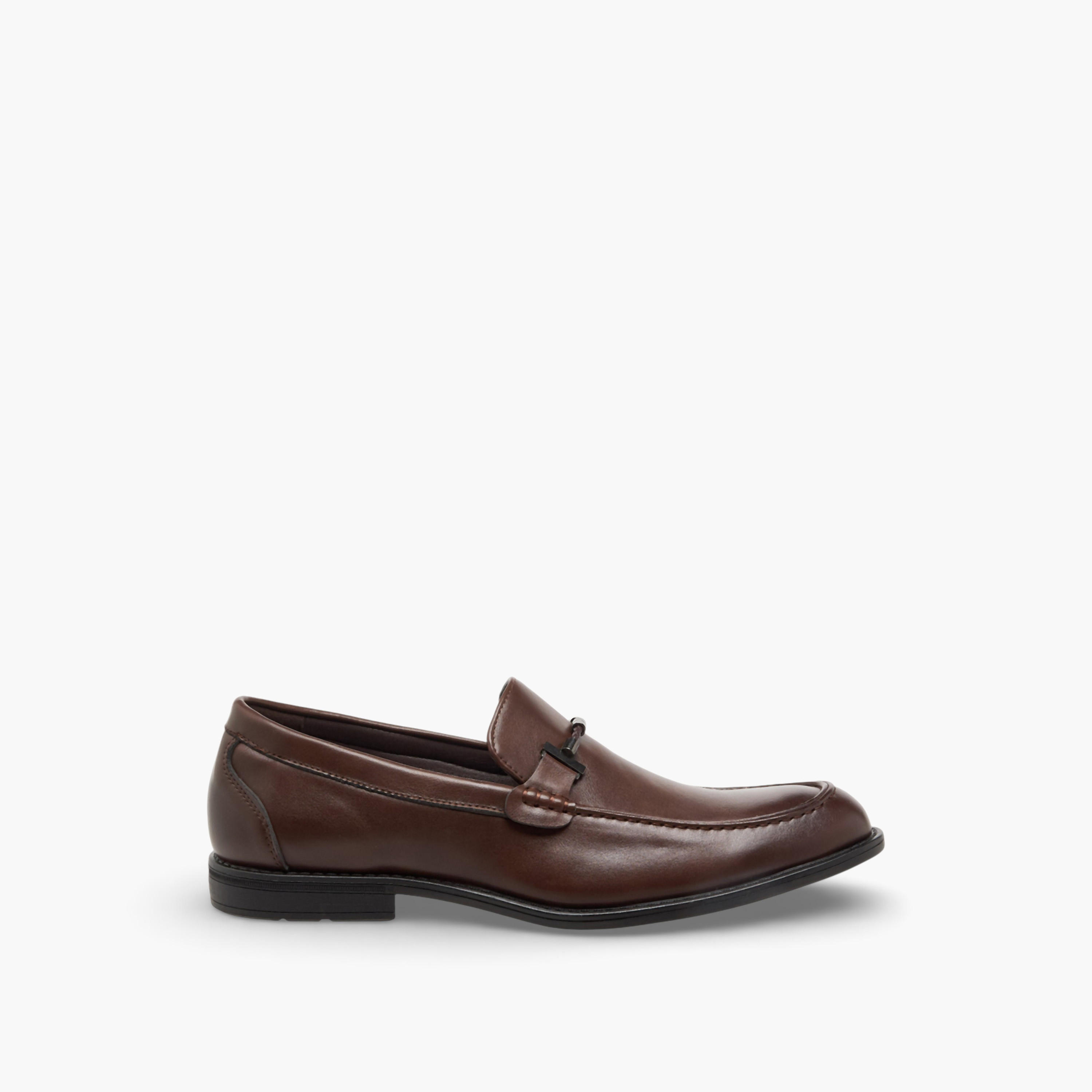 LBL by Shoexpress Men Braided Accent Slip-On Loafers-men-shoes-formalshoes-image-3