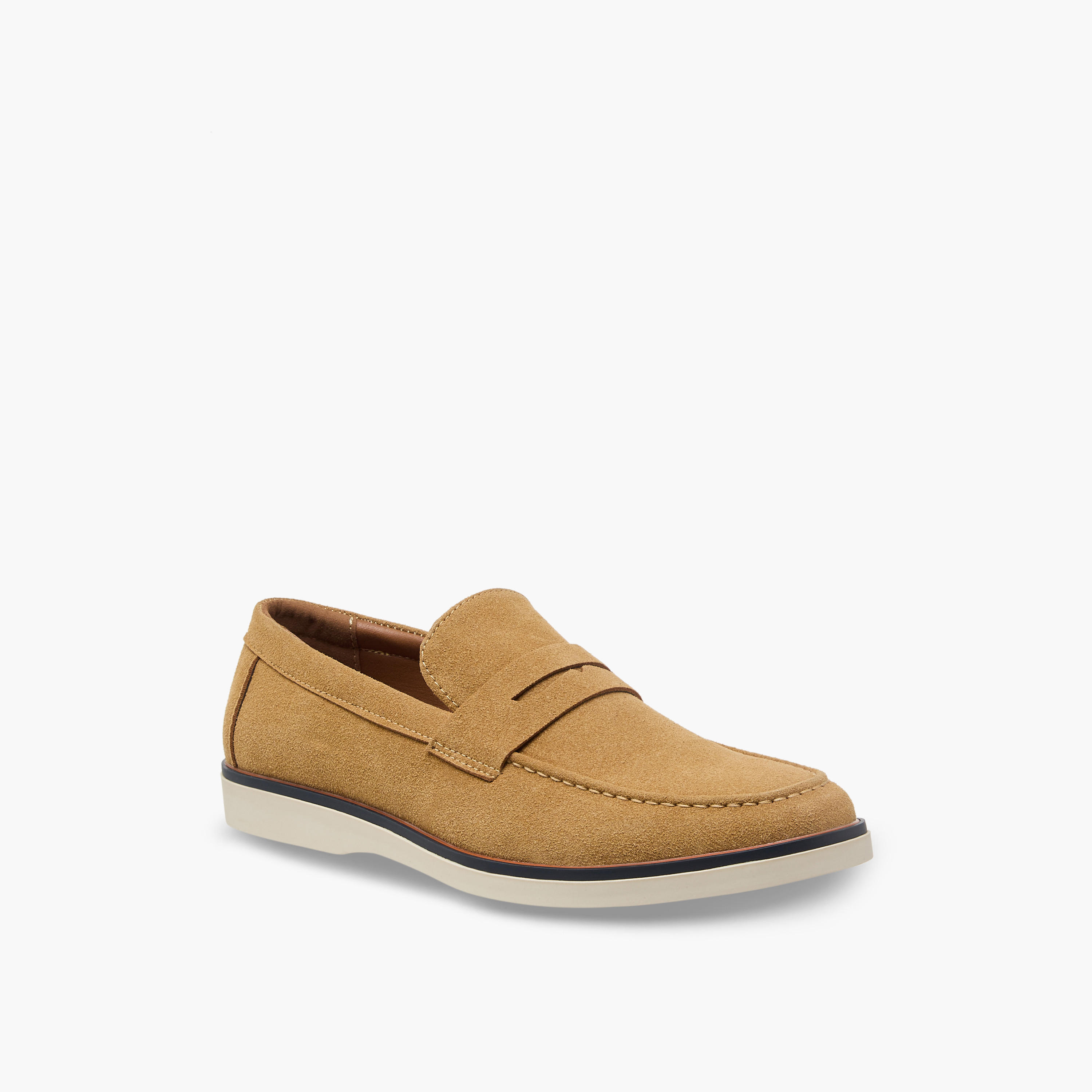 حذاء لوفر سهل الارتداء وبارز الملمس للرجال إل بي إل من شو إكسبريس-men-shoes-loafersandmoccasins-image-2