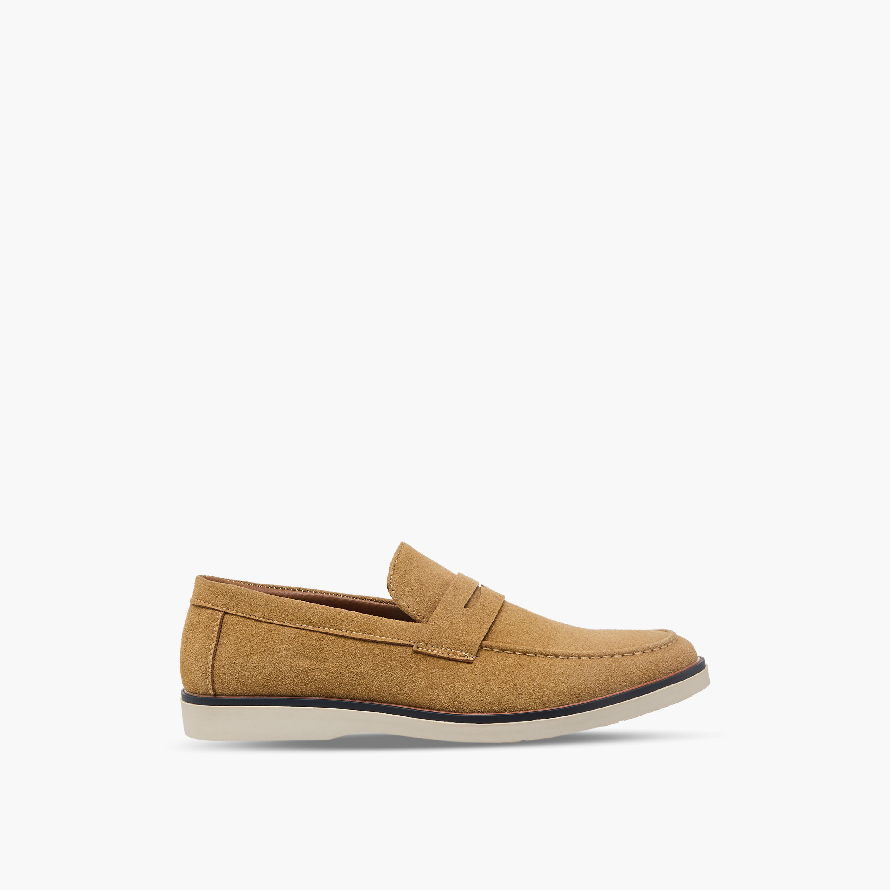 حذاء لوفر سهل الارتداء وبارز الملمس للرجال إل بي إل من شو إكسبريس-men-shoes-loafersandmoccasins-image-3