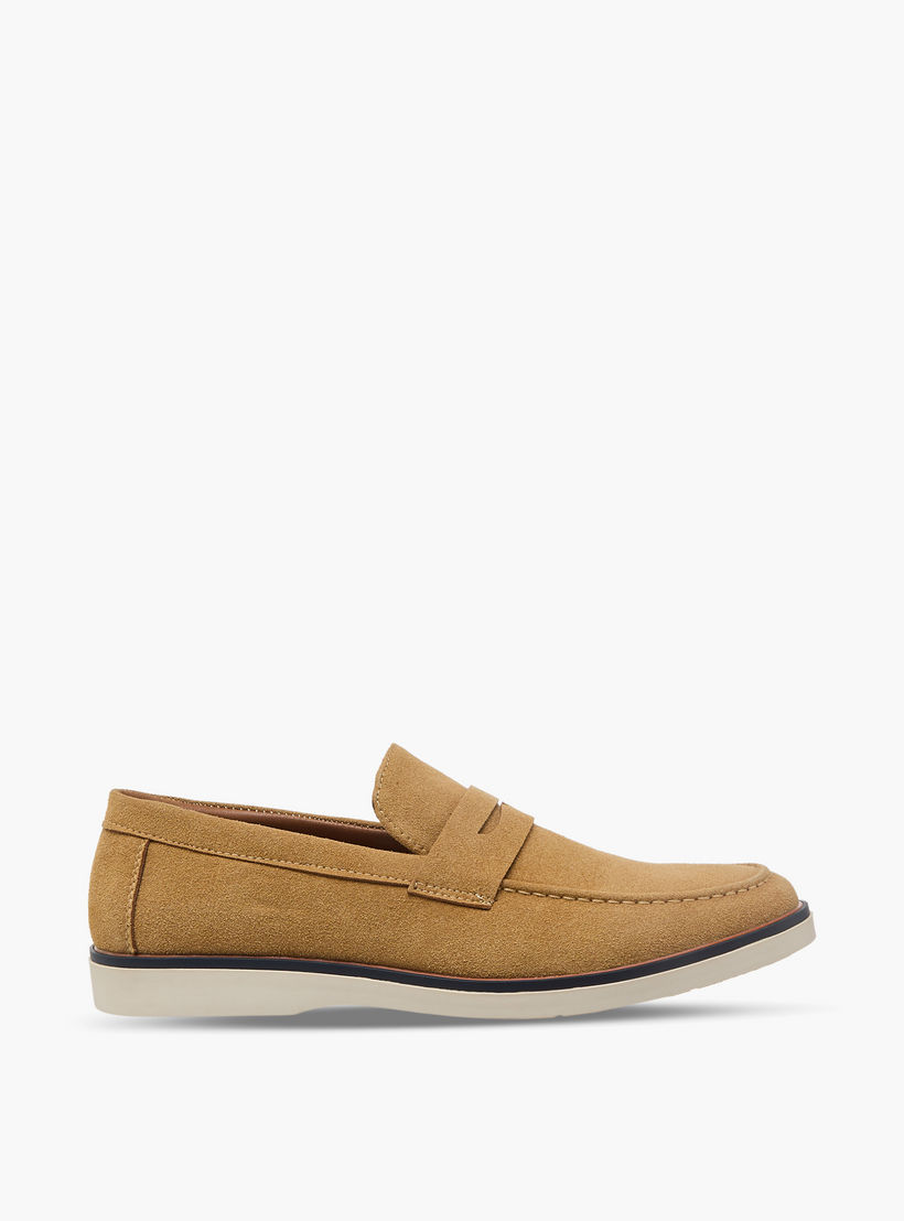 حذاء لوفر سهل الارتداء وبارز الملمس للرجال إل بي إل من شو إكسبريس-men-shoes-loafersandmoccasins-image-3