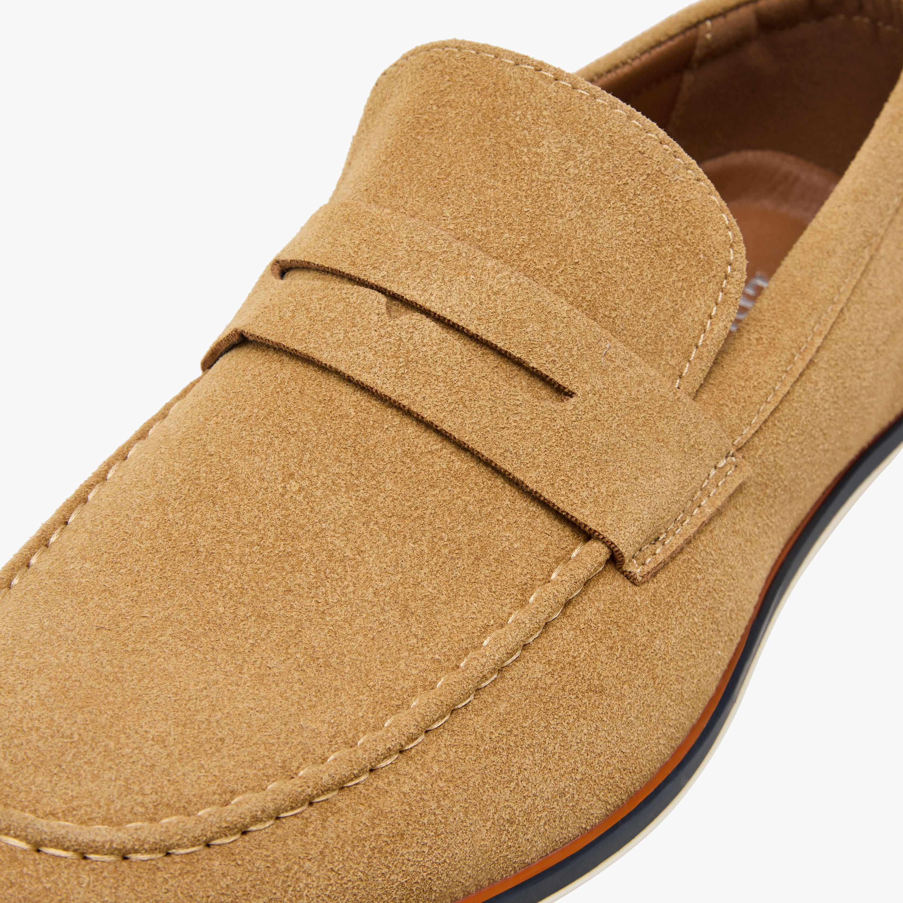 حذاء لوفر سهل الارتداء وبارز الملمس للرجال إل بي إل من شو إكسبريس-men-shoes-loafersandmoccasins-image-4