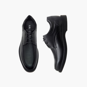 LBL by Shoexpress Men Ribbed Lace-Up Derby Shoes-men-shoes-image-1