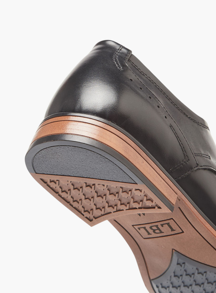 LBL by Shoexpress Solid Derby Shoes with Lace-Up Closure-men-shoes-formalshoes-image-5