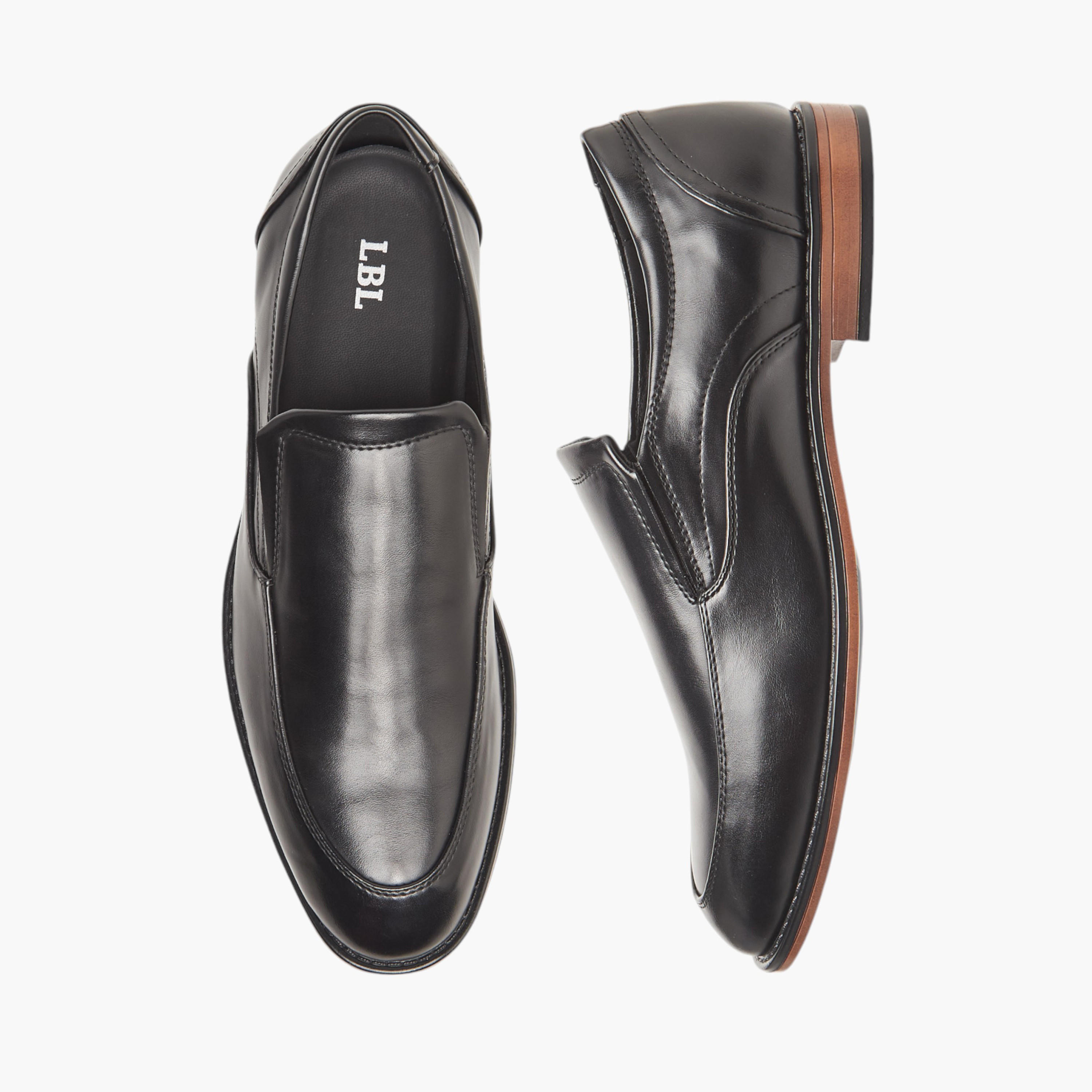 LBL by Shoexpress Solid Slip-On Loafers-men-shoes-loafersandmoccasins-image-1
