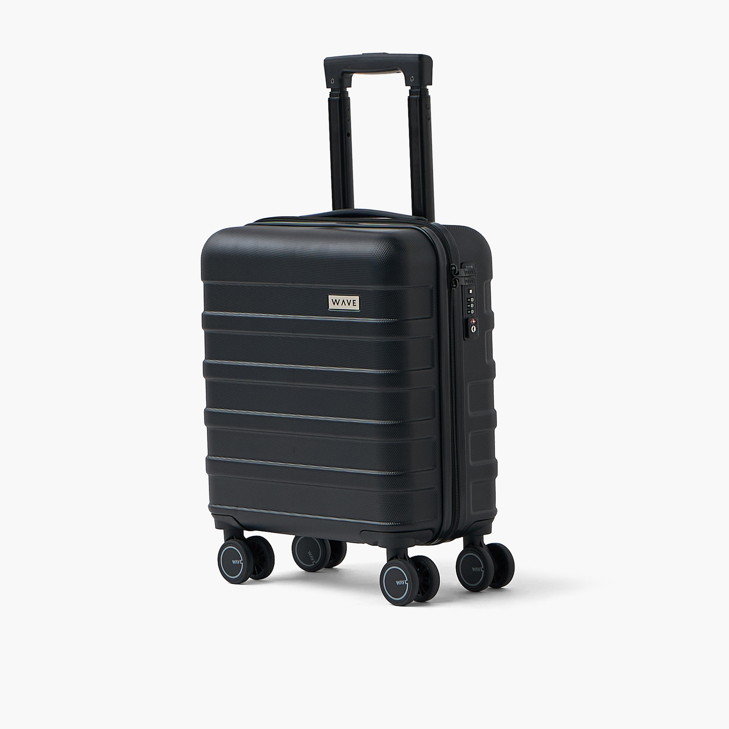 WAVE Textured Hardcase Trolley Bag with Retractable Handle - Set of 4-travel-luggagesandbags-luggage-image-2