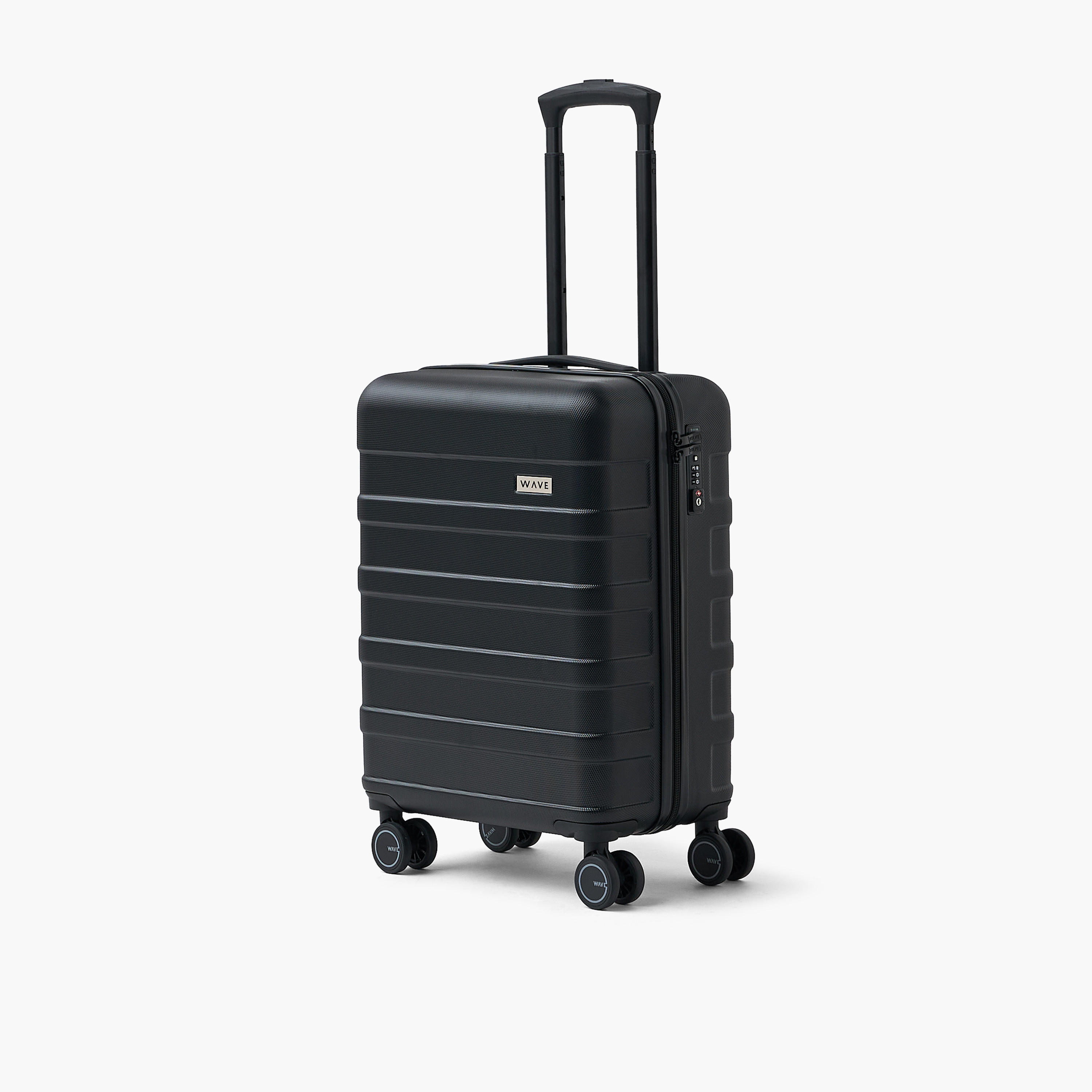 WAVE Textured Hardcase Trolley Bag with Retractable Handle - Set of 4-travel-luggagesandbags-luggage-image-3