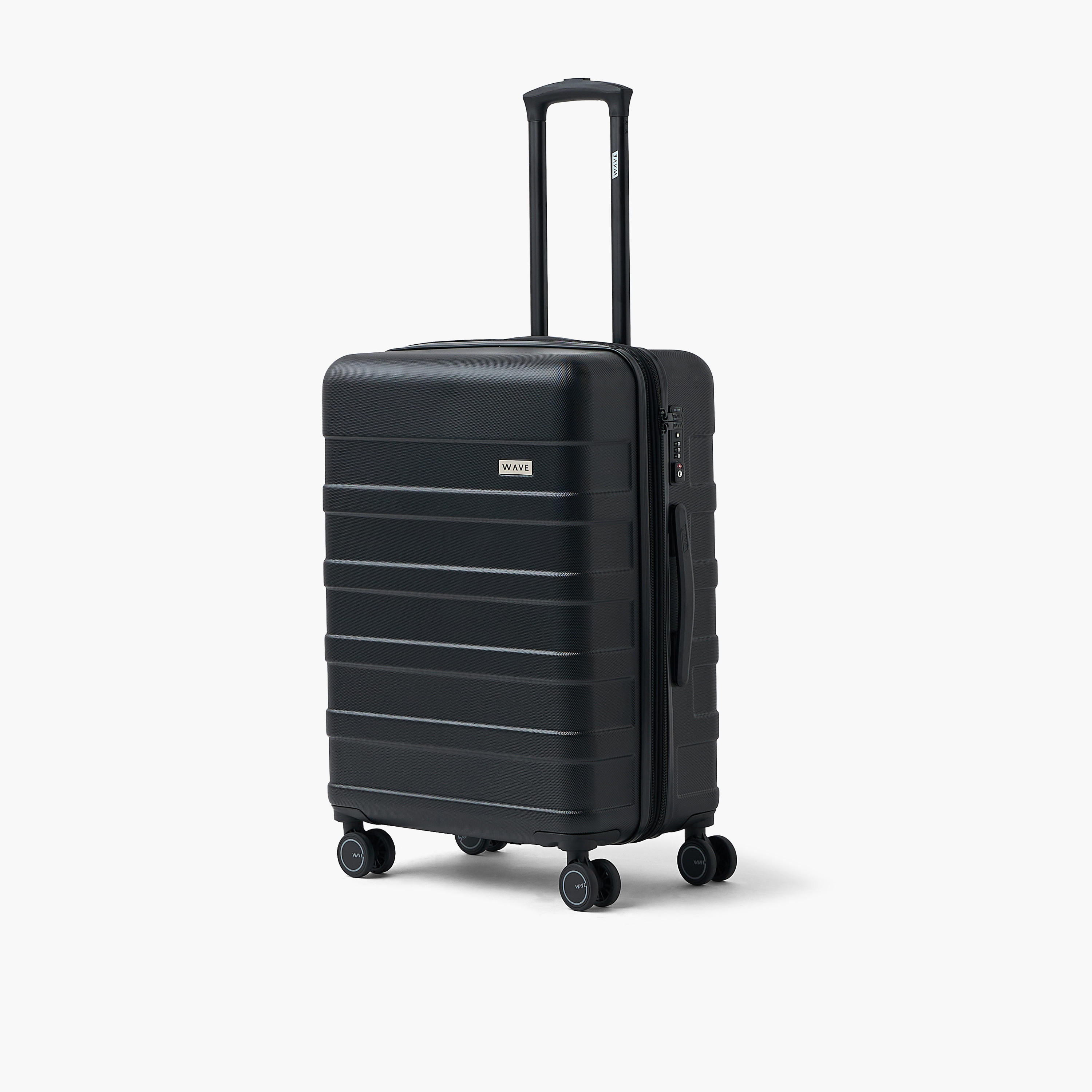 WAVE Textured Hardcase Trolley Bag with Retractable Handle - Set of 4-travel-luggagesandbags-luggage-image-4