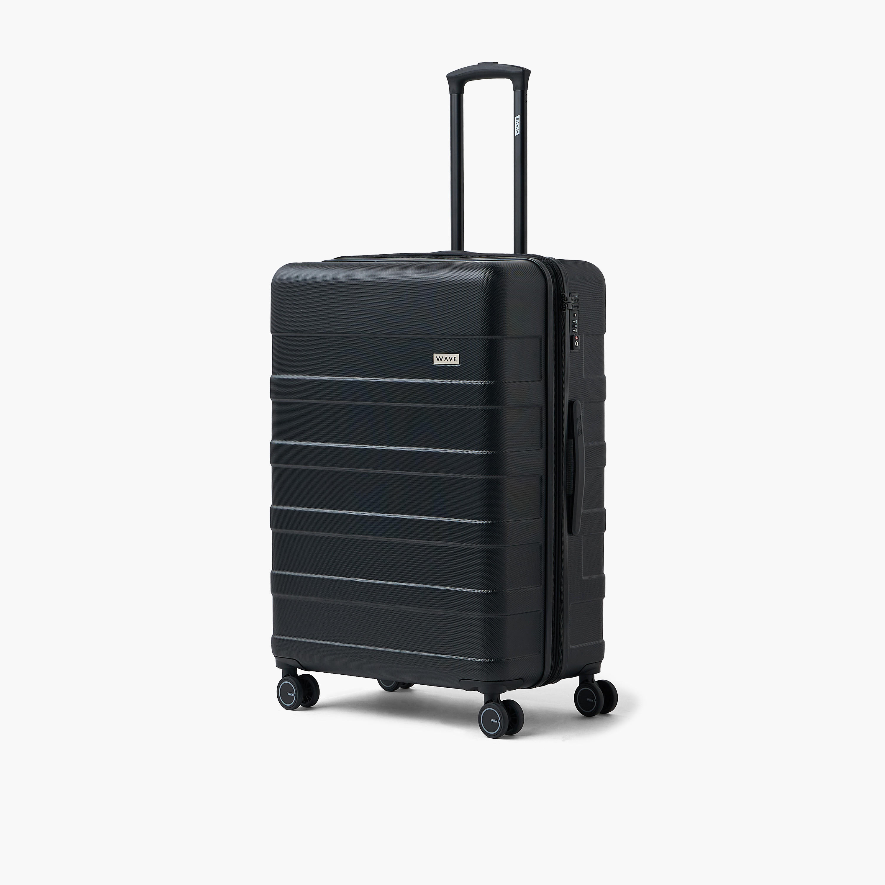 WAVE Textured Hardcase Trolley Bag with Retractable Handle - Set of 4-travel-luggagesandbags-luggage-image-5