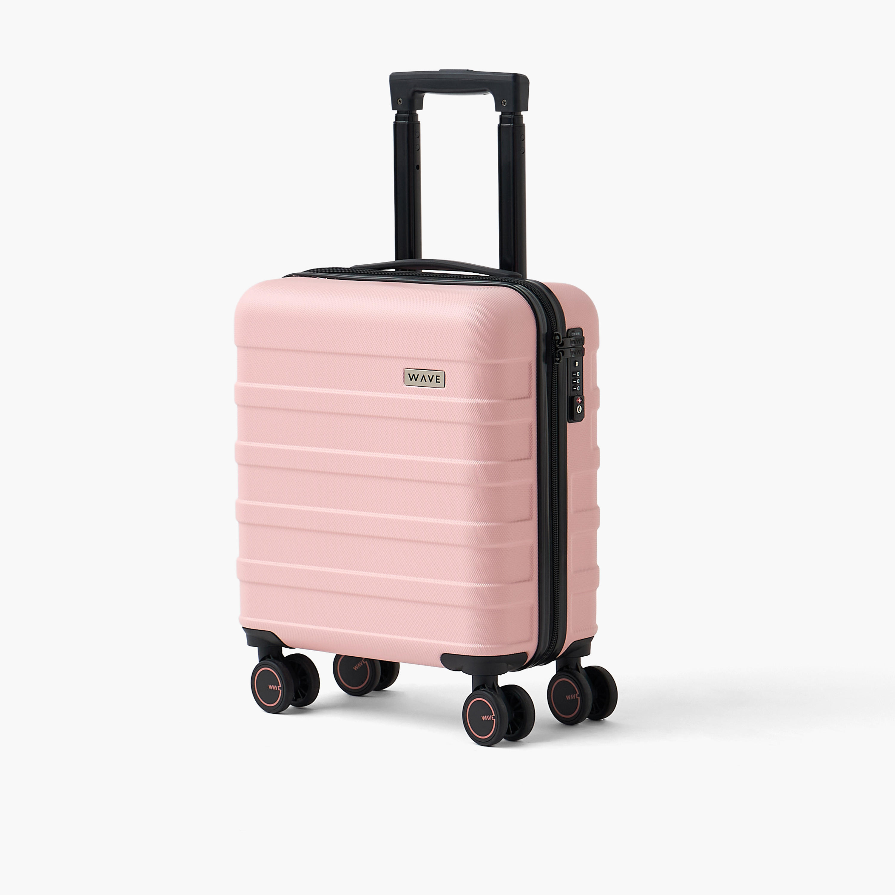 WAVE Textured Hardcase Trolley Bag with Retractable Handle - Set of 4-travel-luggagesandbags-luggage-image-2