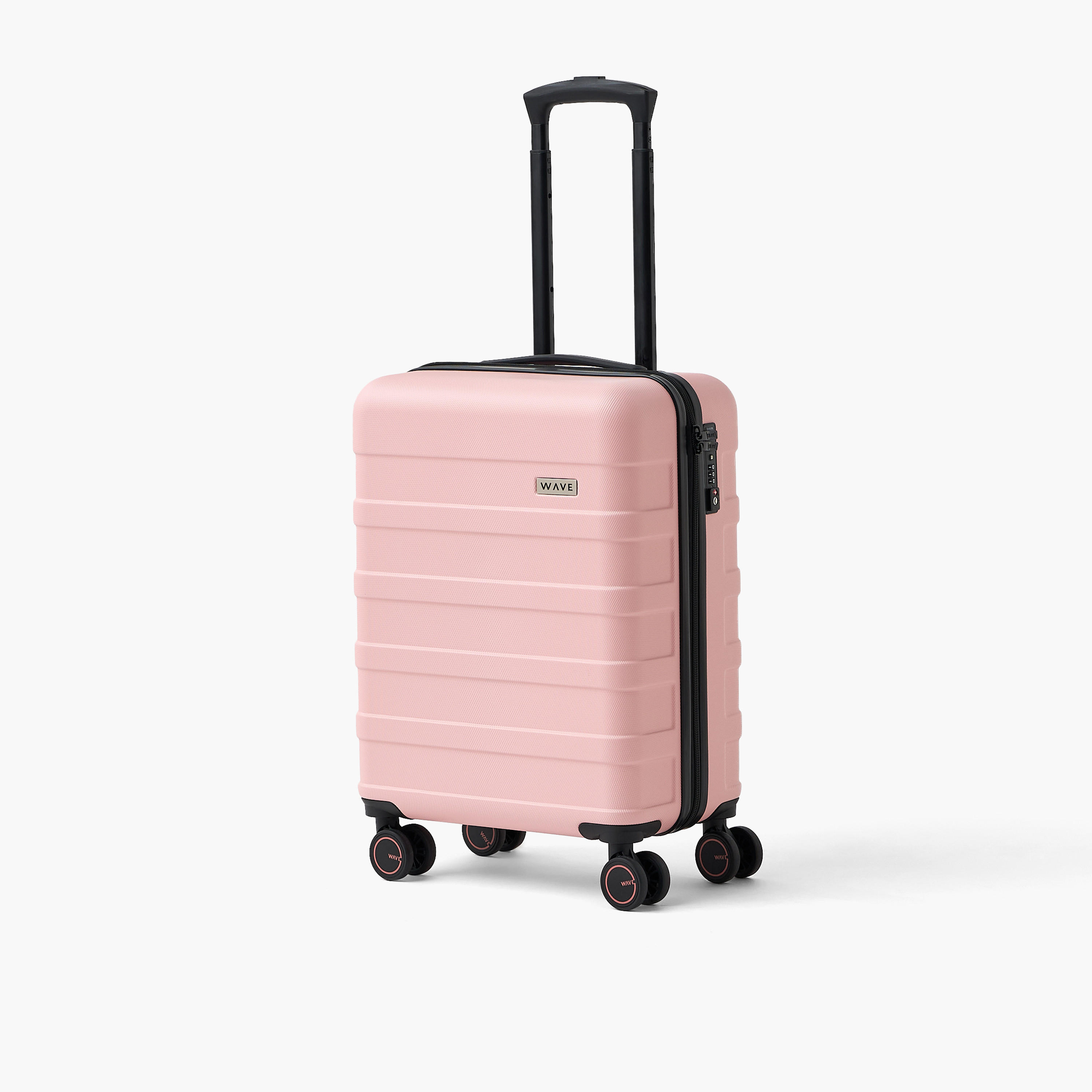 WAVE Textured Hardcase Trolley Bag with Retractable Handle - Set of 4-travel-luggagesandbags-luggage-image-3