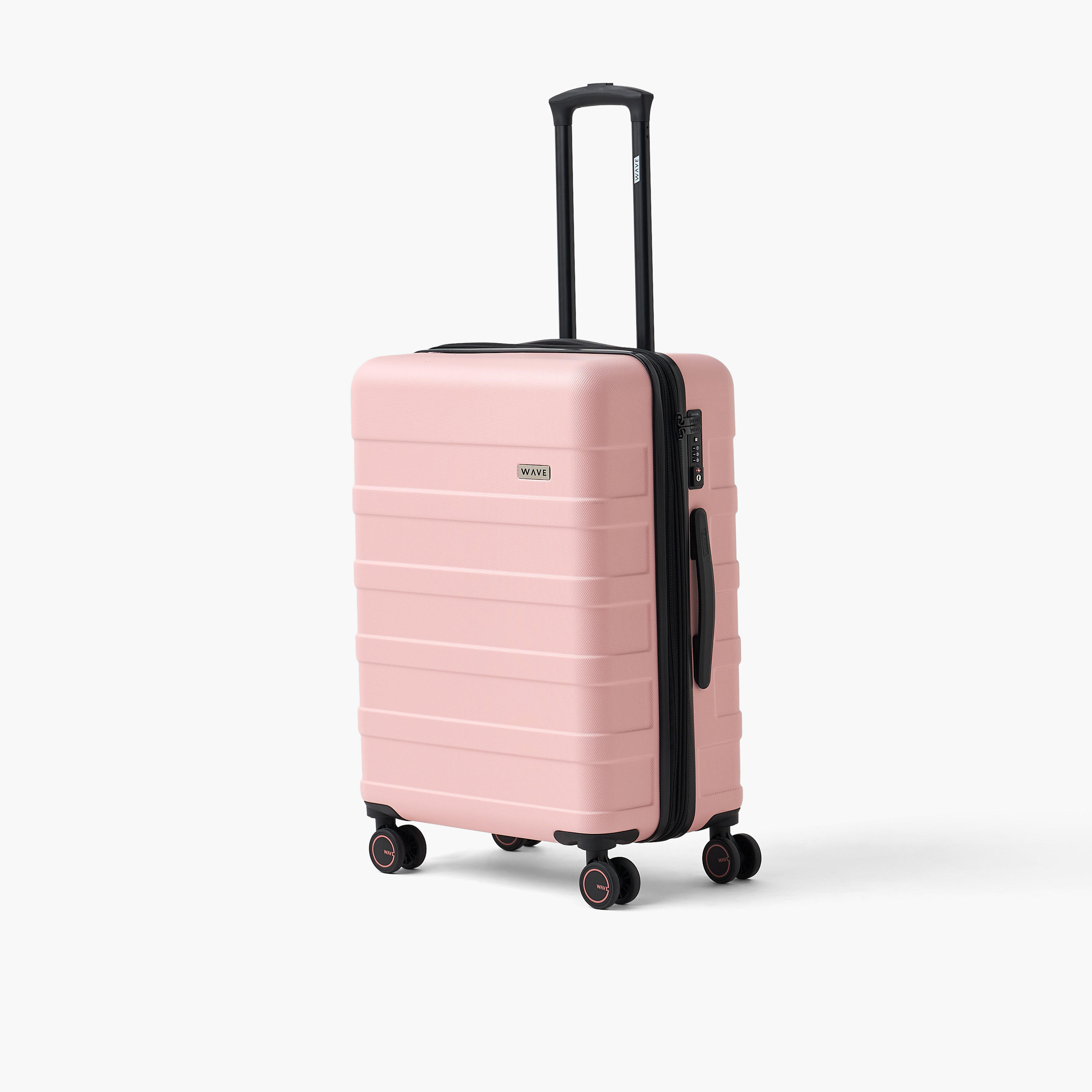 WAVE Textured Hardcase Trolley Bag with Retractable Handle - Set of 4-travel-luggagesandbags-luggage-image-4