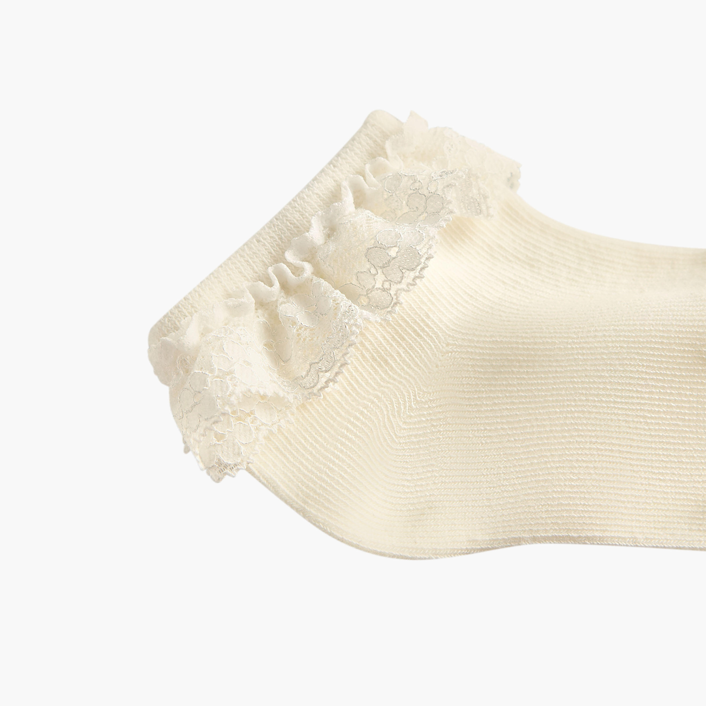 Pack of 3 Celeste Girls Socks with Frill Detail-girls-accessories-socks-image-3