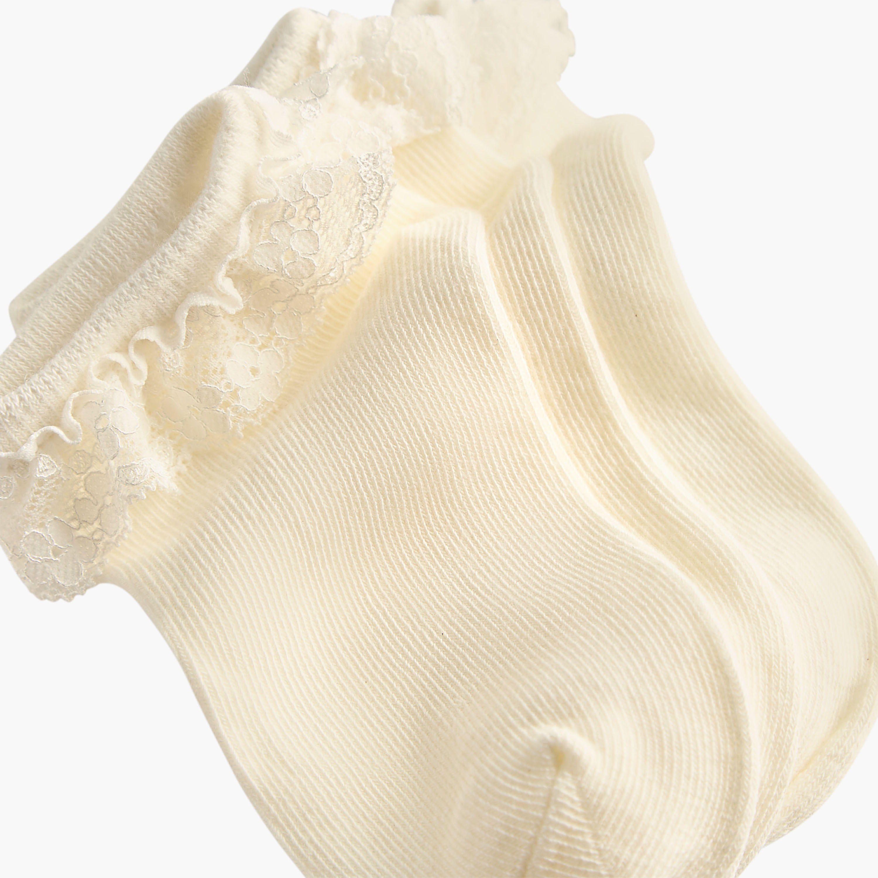 Pack of 3 Celeste Girls Socks with Frill Detail-girls-accessories-socks-image-5
