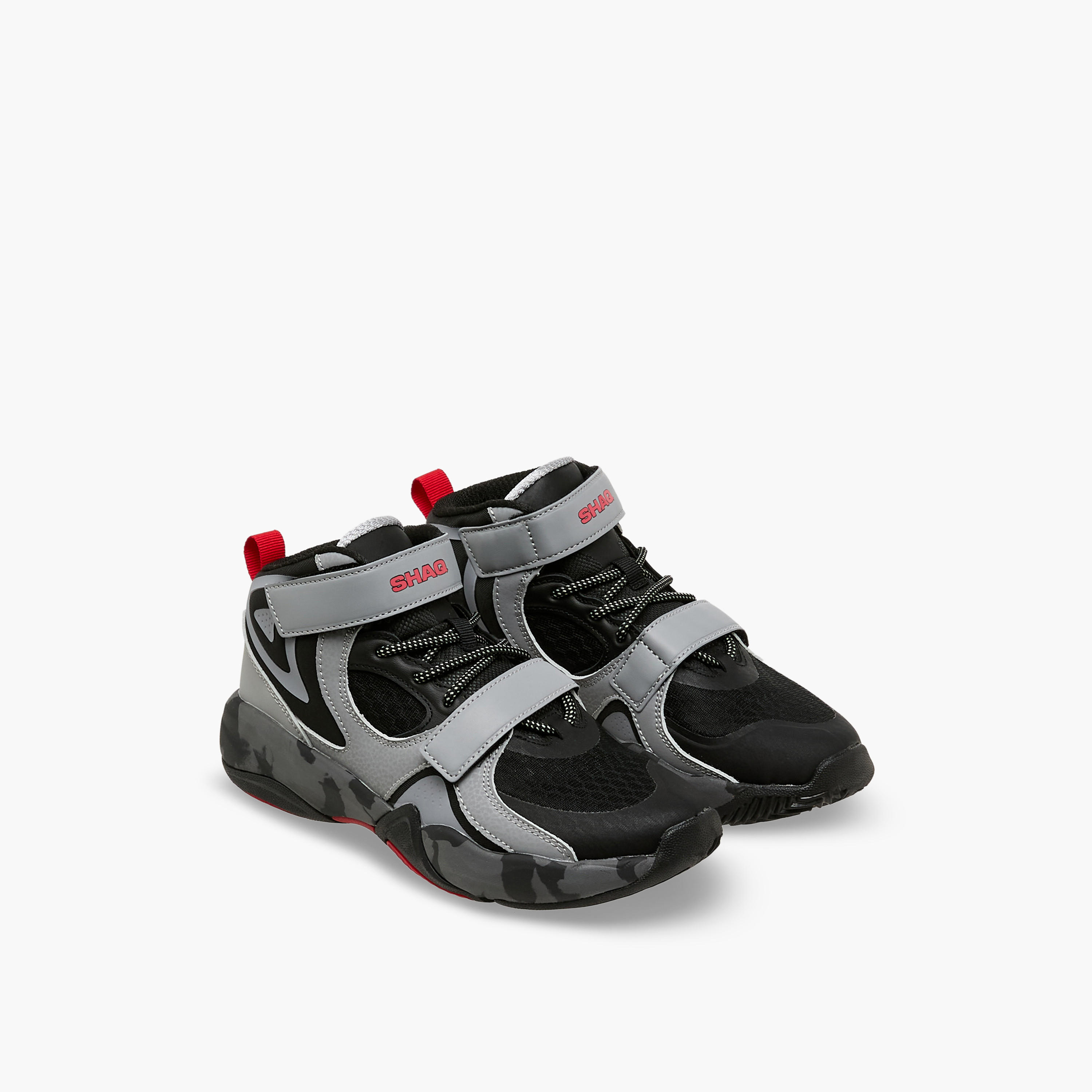 حذاء كرة سلة بشريط إغلاق لاصق للأولاد من شاك-sports-gear-basketball-image-1