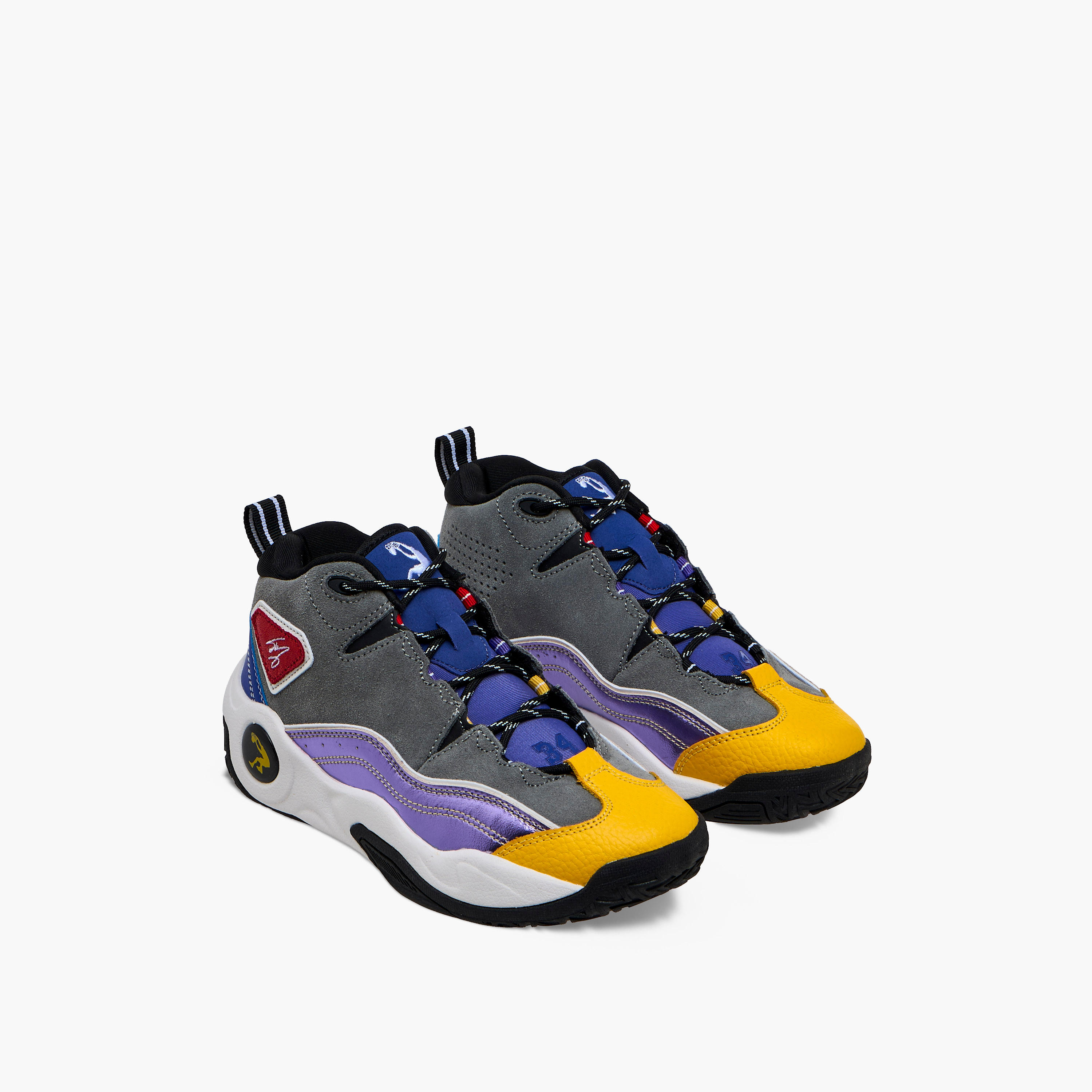 حذاء كرة سلة برباط إغلاق للأولاد من شاك-sports-gear-basketball-image-1