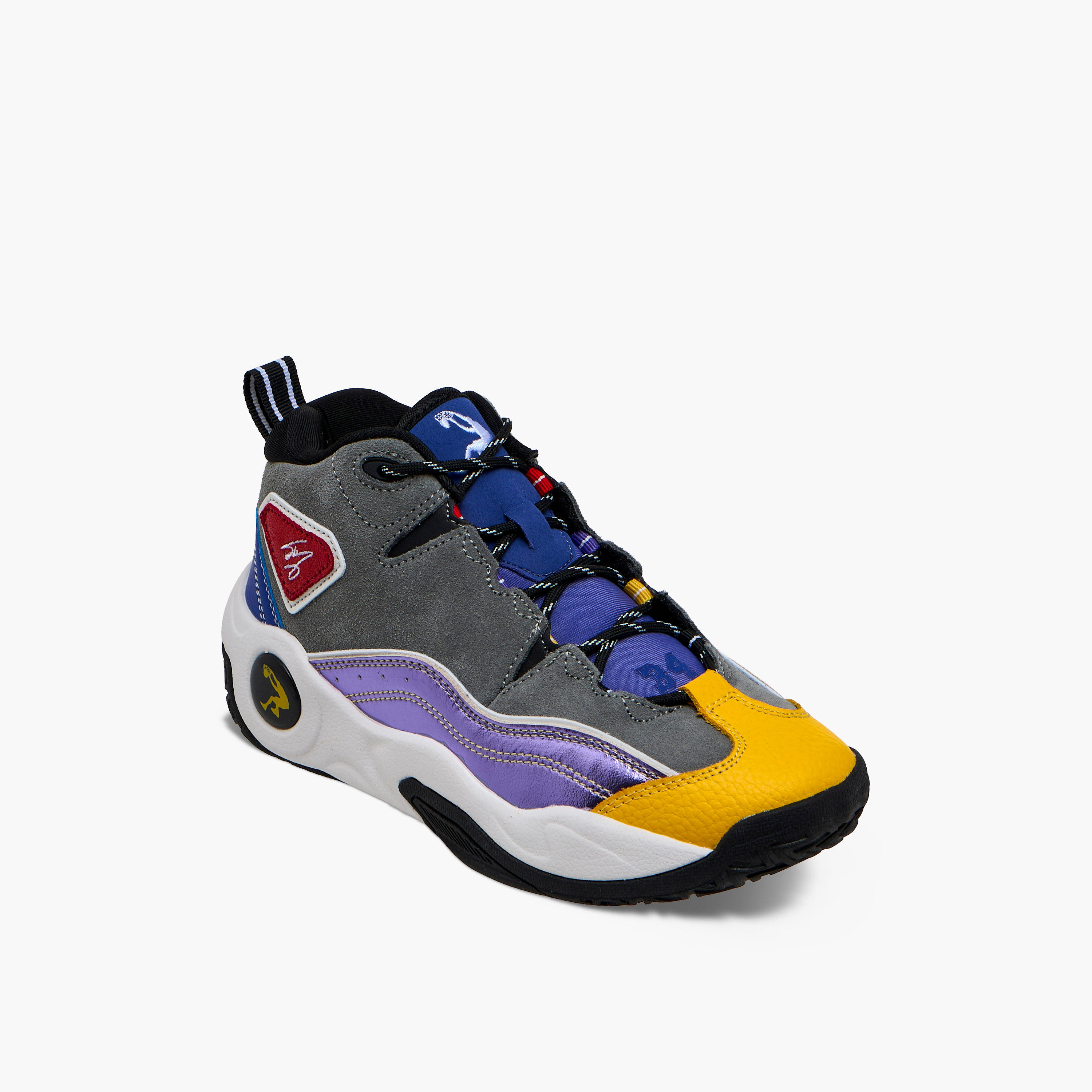 حذاء كرة سلة برباط إغلاق للأولاد من شاك-sports-gear-basketball-image-2