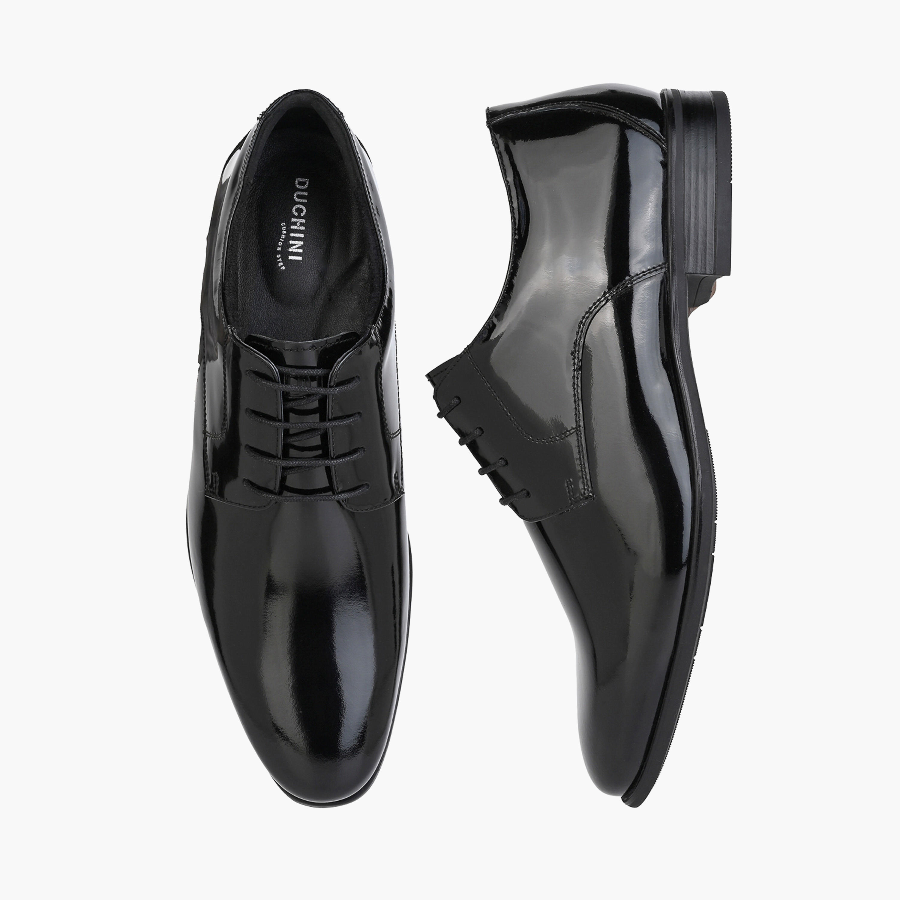 Duchini Men Genuine Leather Lace-Up Derby Shoes-men-shoes-formalshoes-image-1