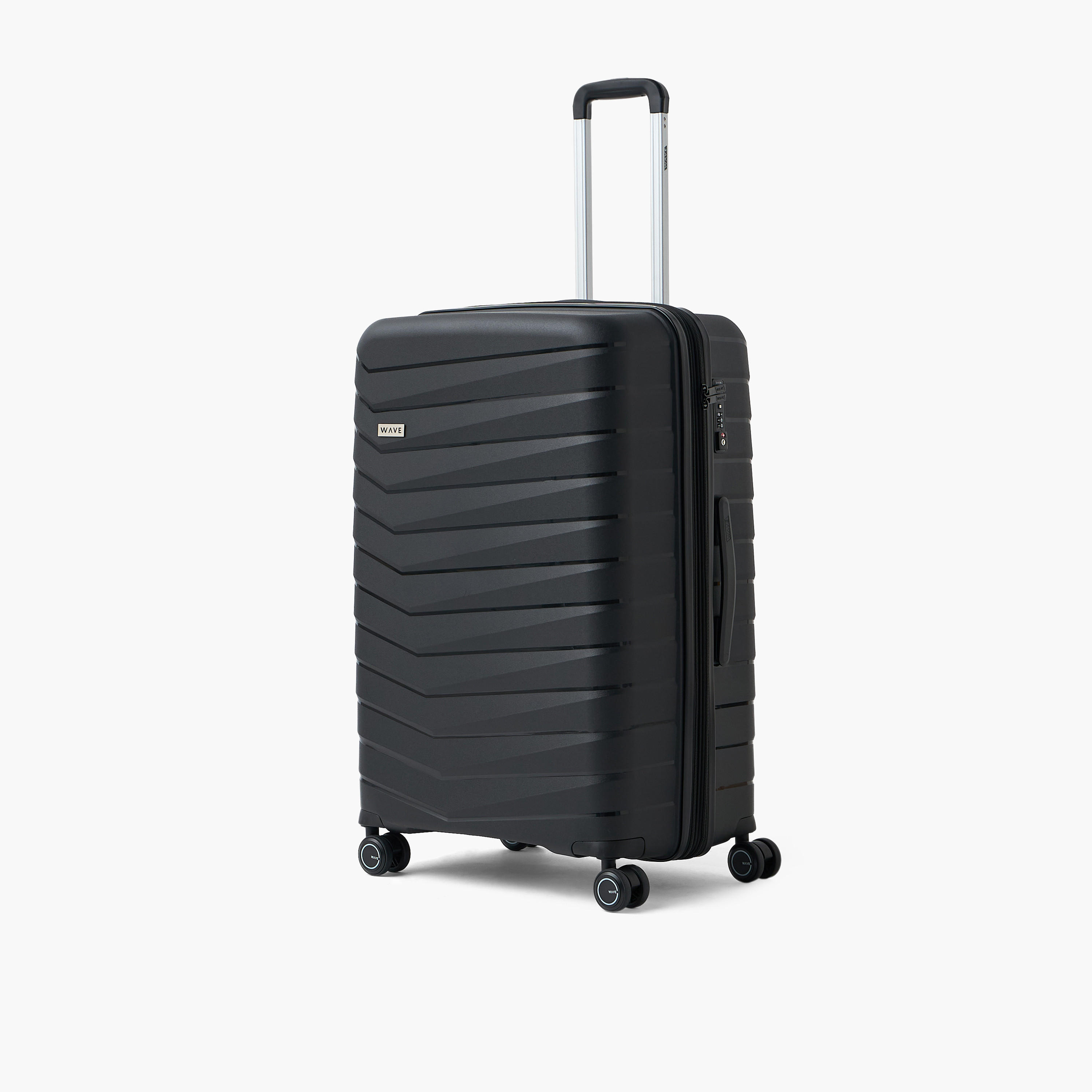 شنطة ترولي صلبة بارزة الملمس بمقبض قابل للسحب من ويف - طقم من 3-travel-luggagesandbags-luggage-image-3