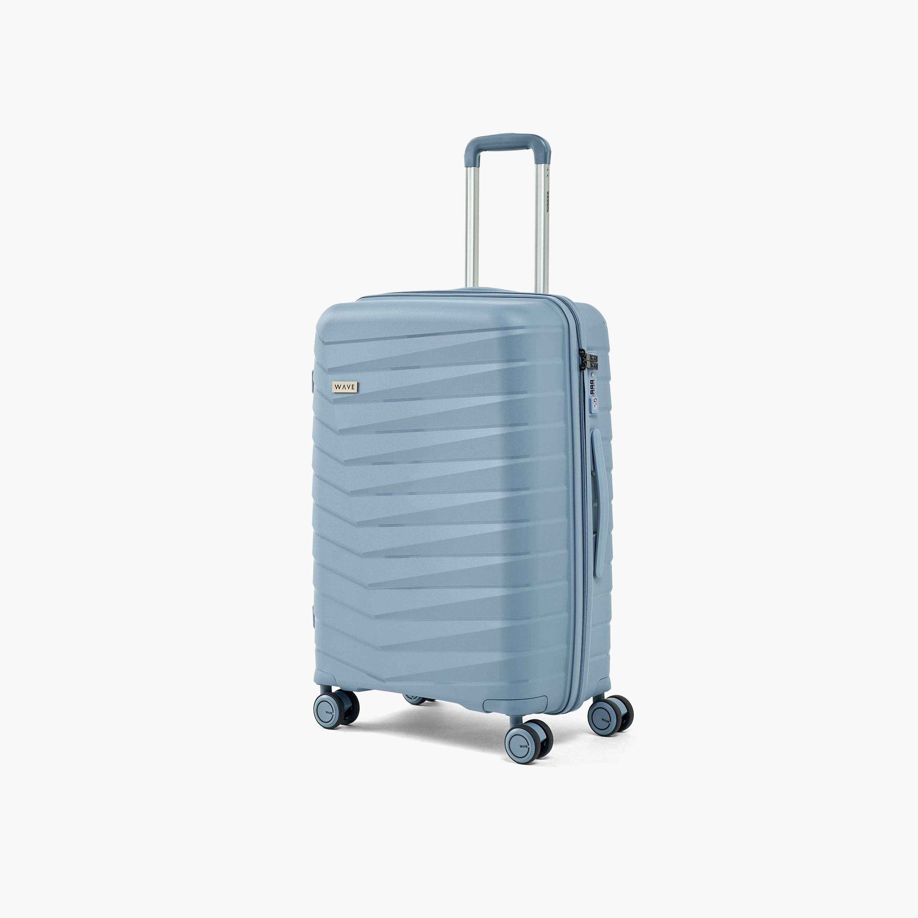 شنطة ترولي صلبة بارزة الملمس بمقبض قابل للسحب من ويف - طقم من 3-travel-luggagesandbags-luggage-image-3