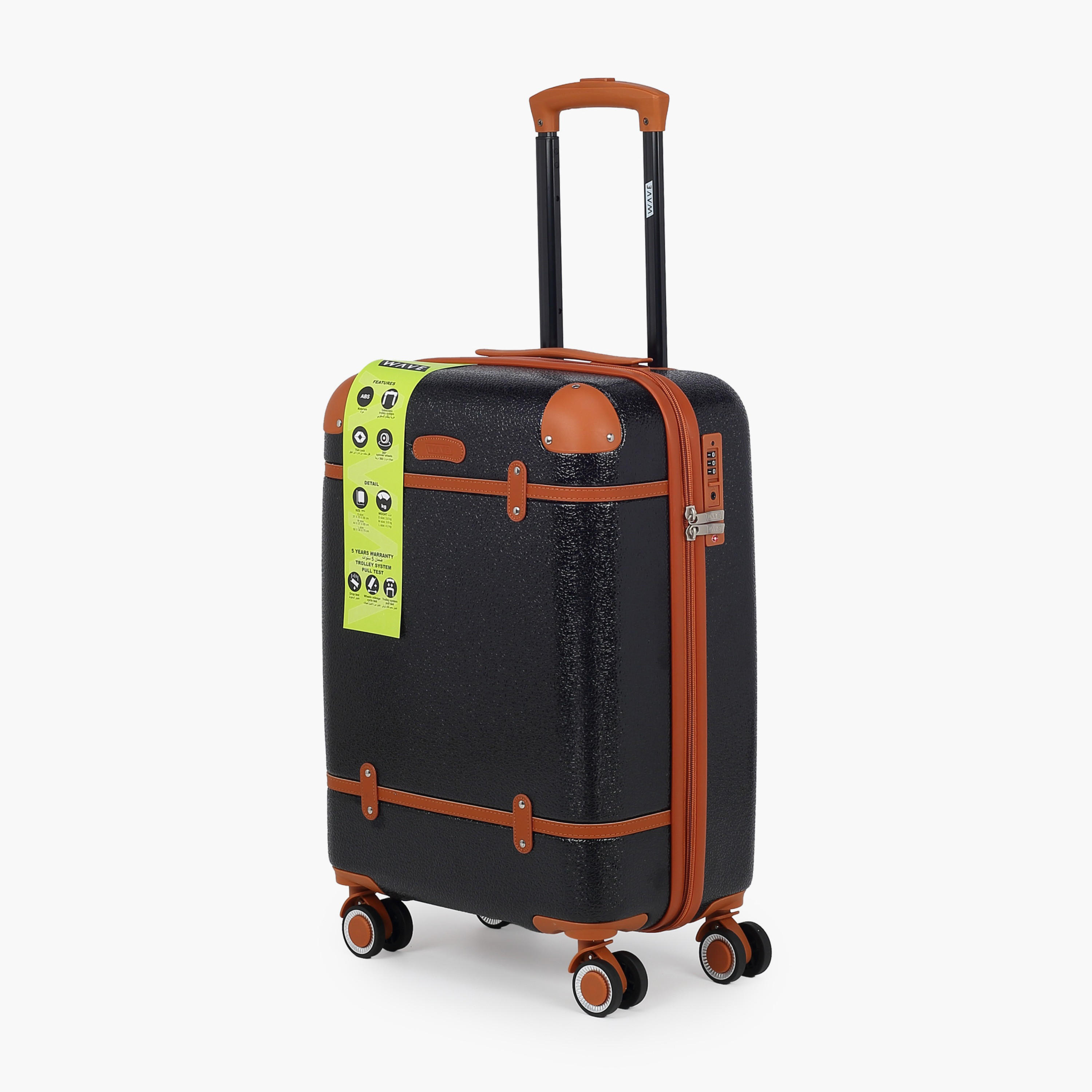 WAVE 3-Piece Hardcase Luggage Trolley Set with Lock-travel-luggagesandbags-luggage-image-2