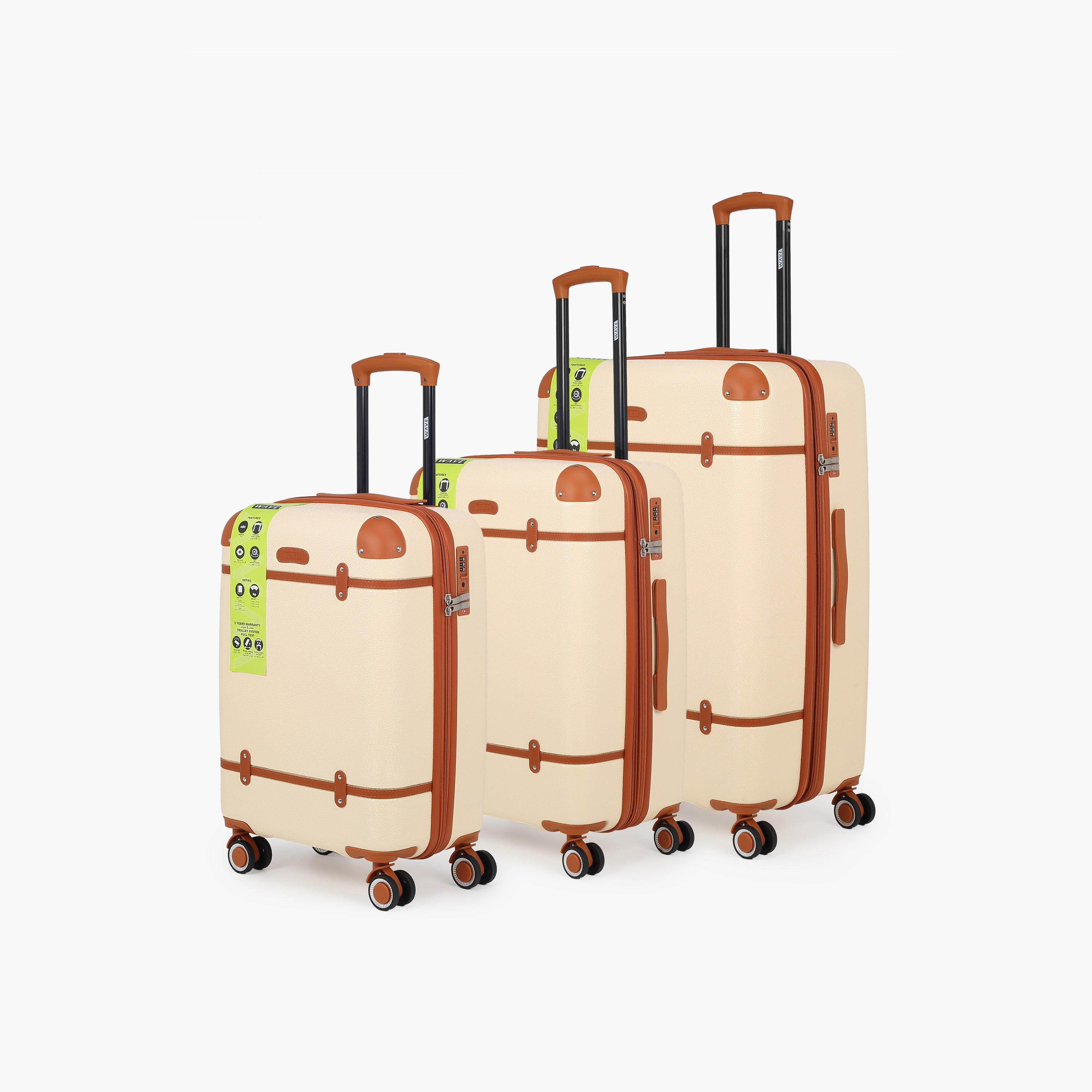 طقم شنط سفر ترولي صلبة مع قفل 3 قطع من ويف-travel-luggagesandbags-luggage-image-1