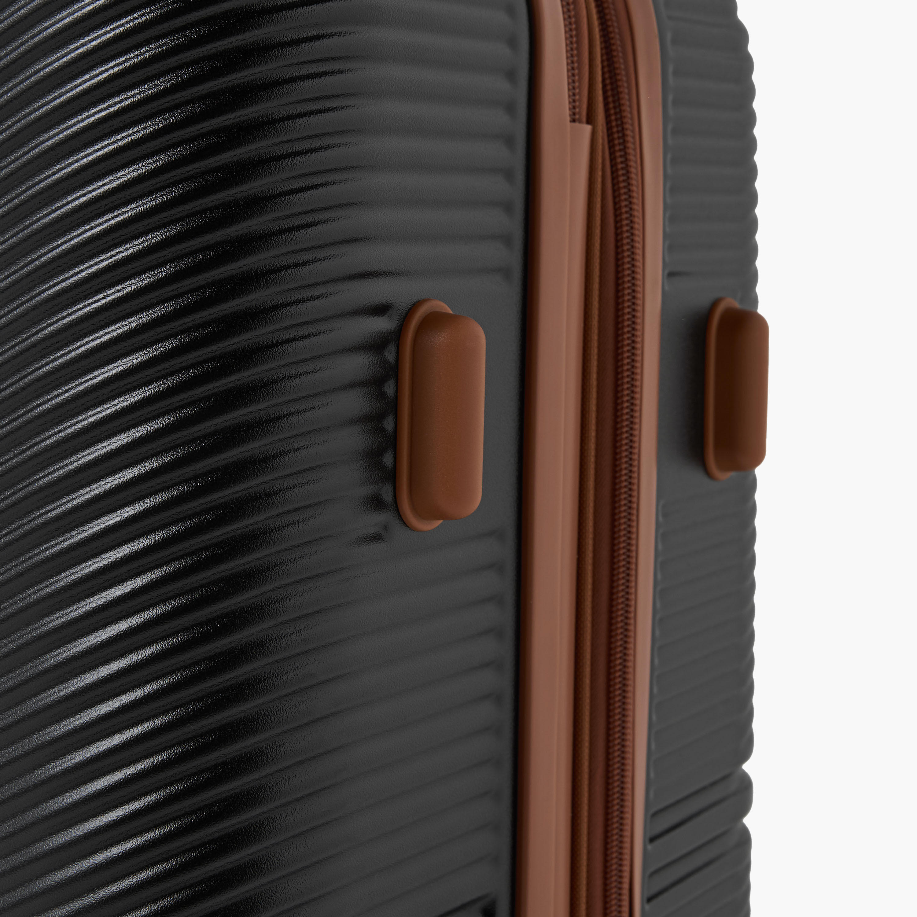 WAVE 3-Piece Textured Hardcase Luggage Trolley with Retractable Handle Set-travel-luggagesandbags-luggage-image-10