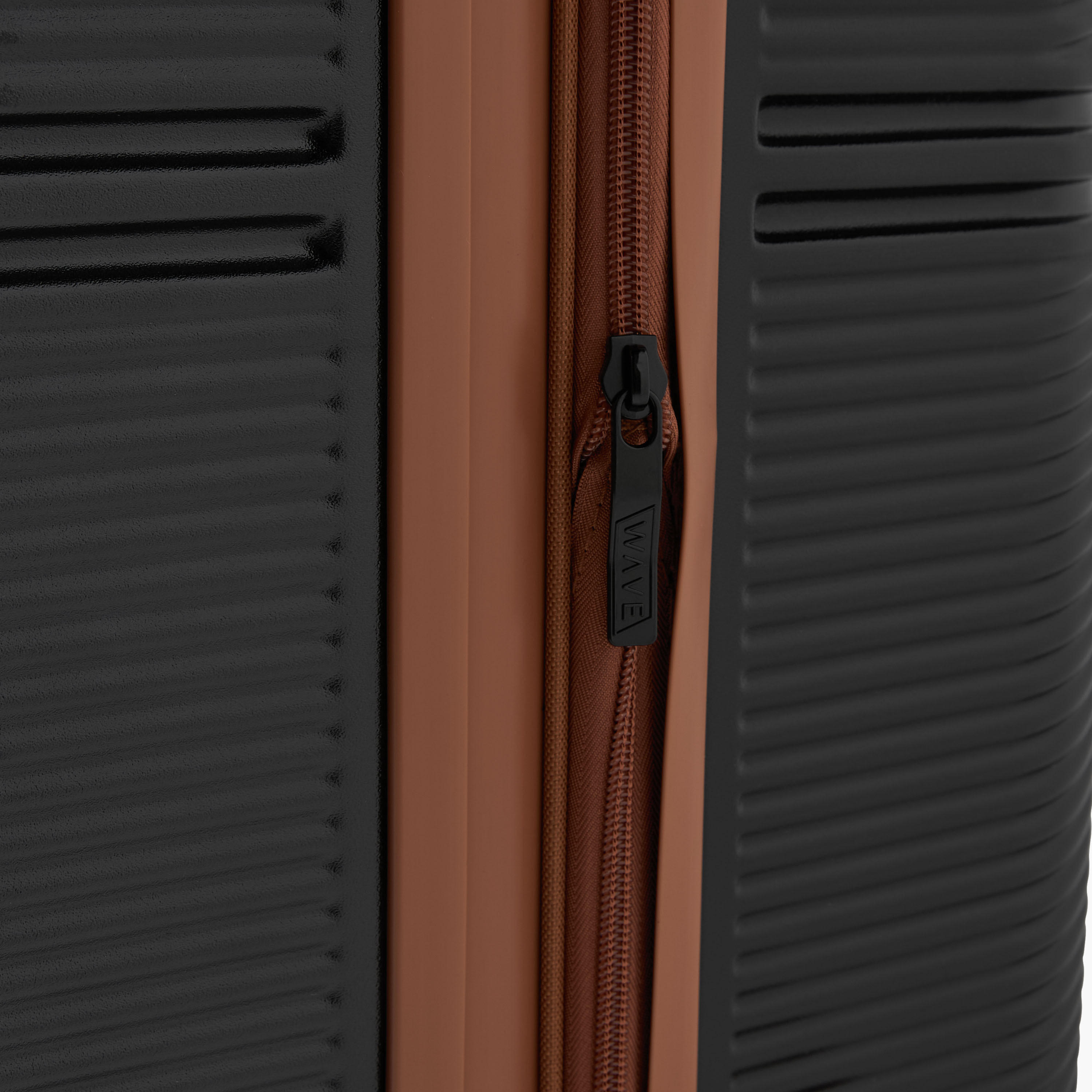 WAVE 3-Piece Textured Hardcase Luggage Trolley with Retractable Handle Set-travel-luggagesandbags-luggage-image-7