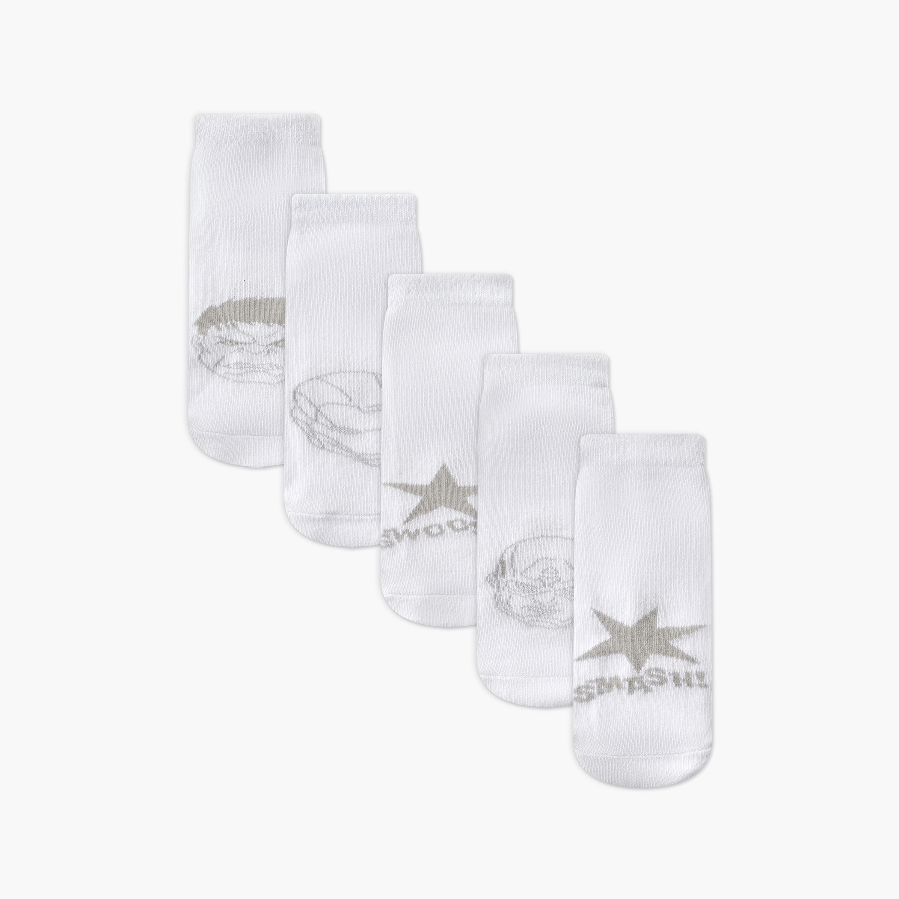 Pack of 5 Marvel Boys Socks Ankle Length-boys-accessories-socks-image-1