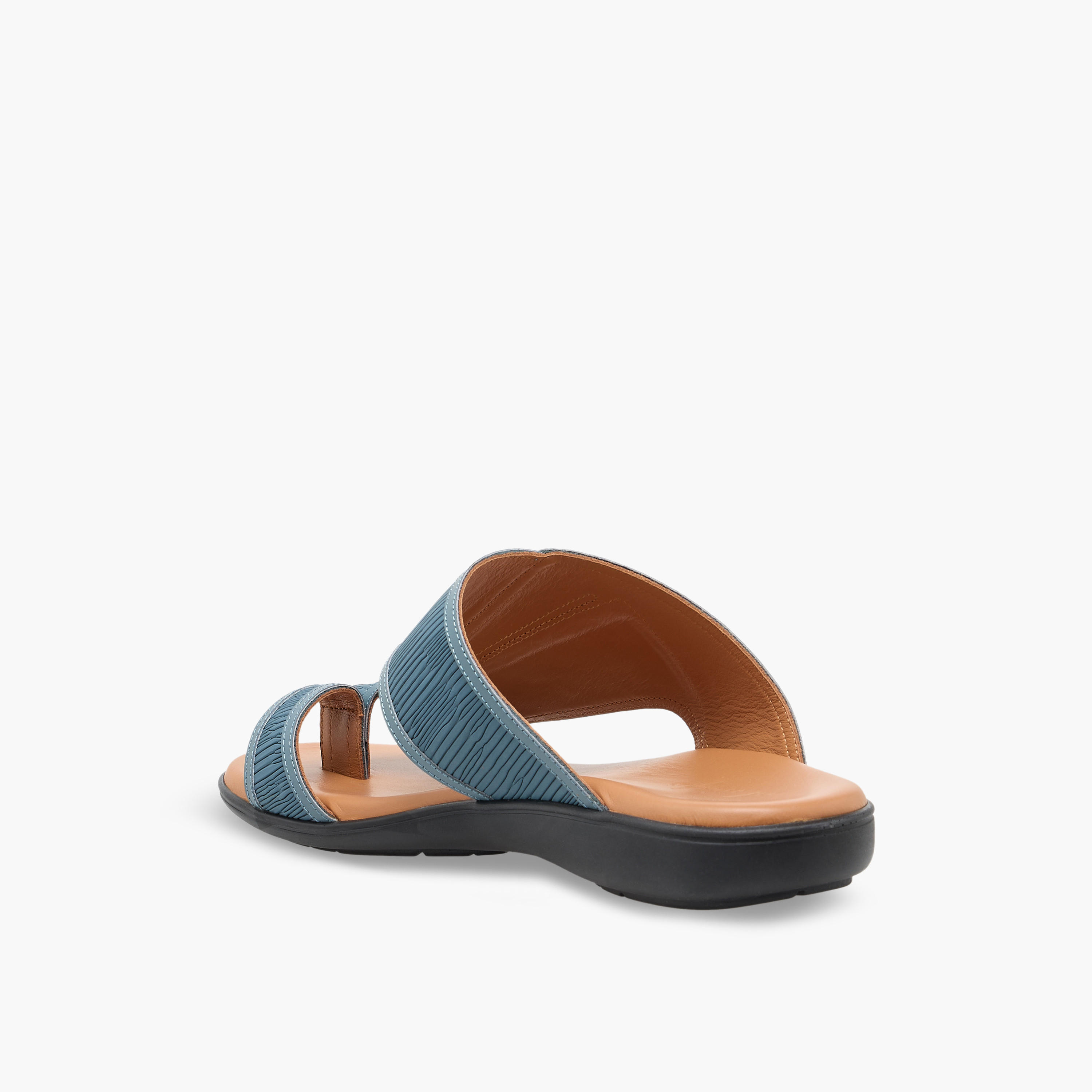 Al Waha Men Textured Arabic Sandals-men-shoes-sandals-image-5