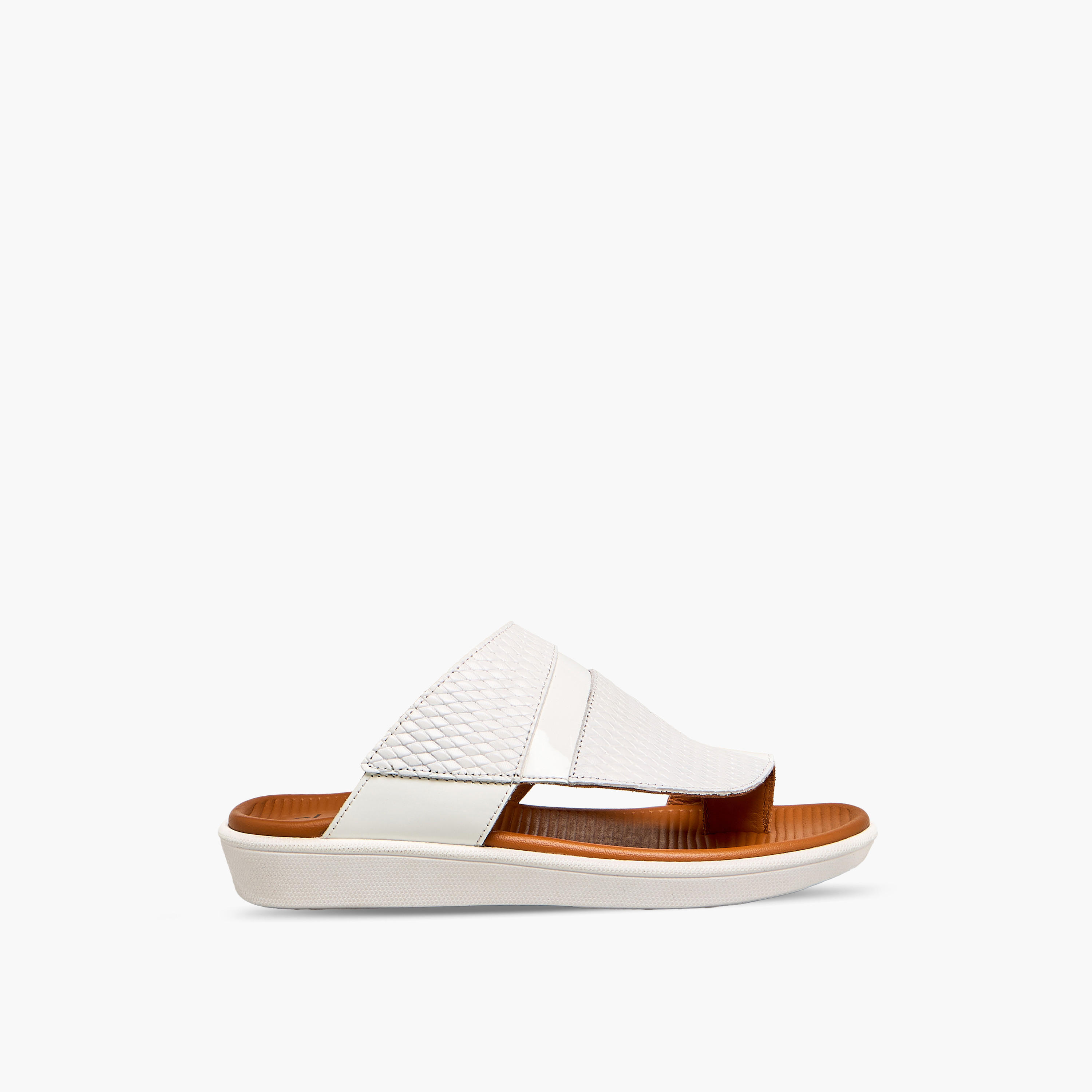 Al Waha Boys Textured Arabic Sandals-boys-shoes-sandals-image-3
