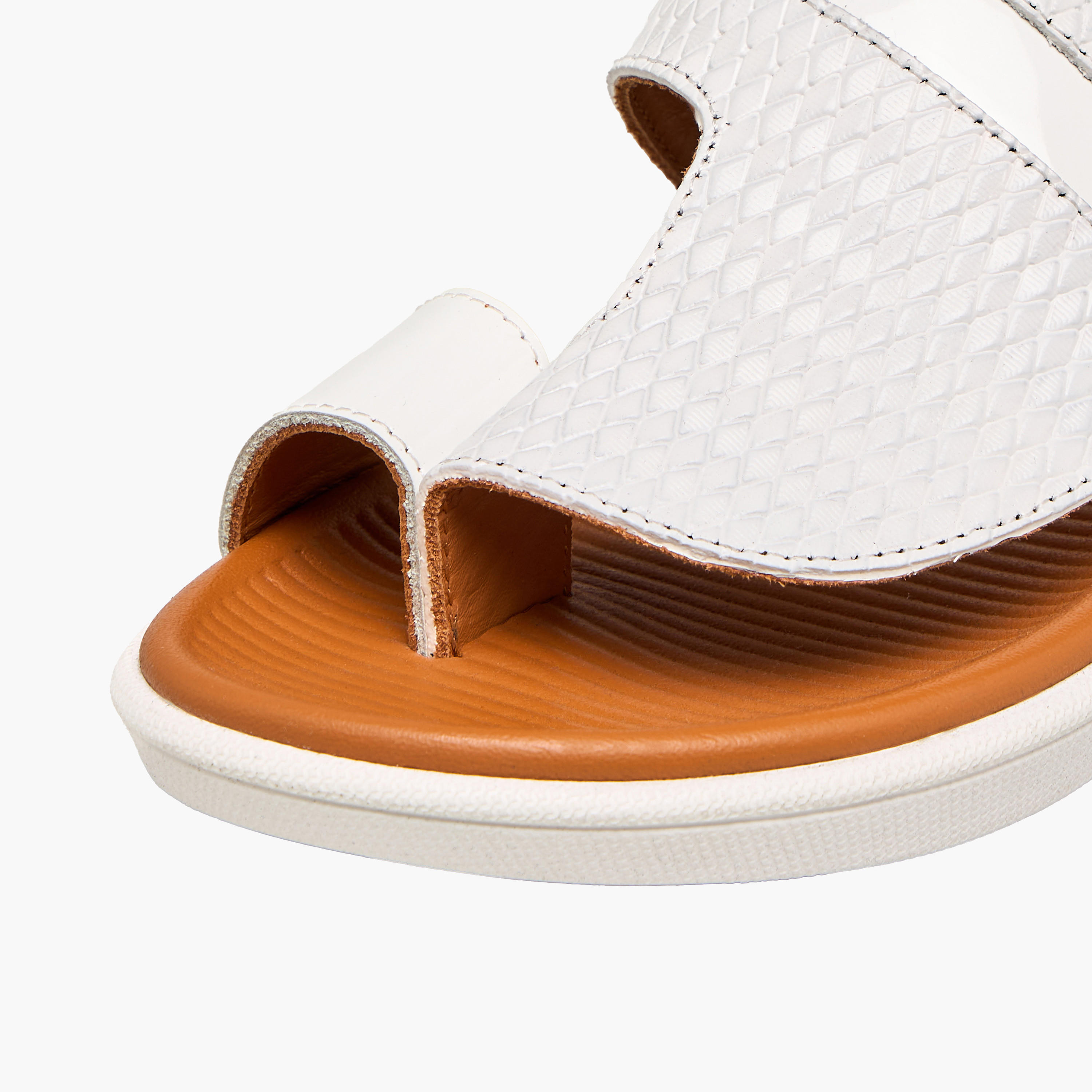 Al Waha Boys Textured Arabic Sandals-boys-shoes-sandals-image-4