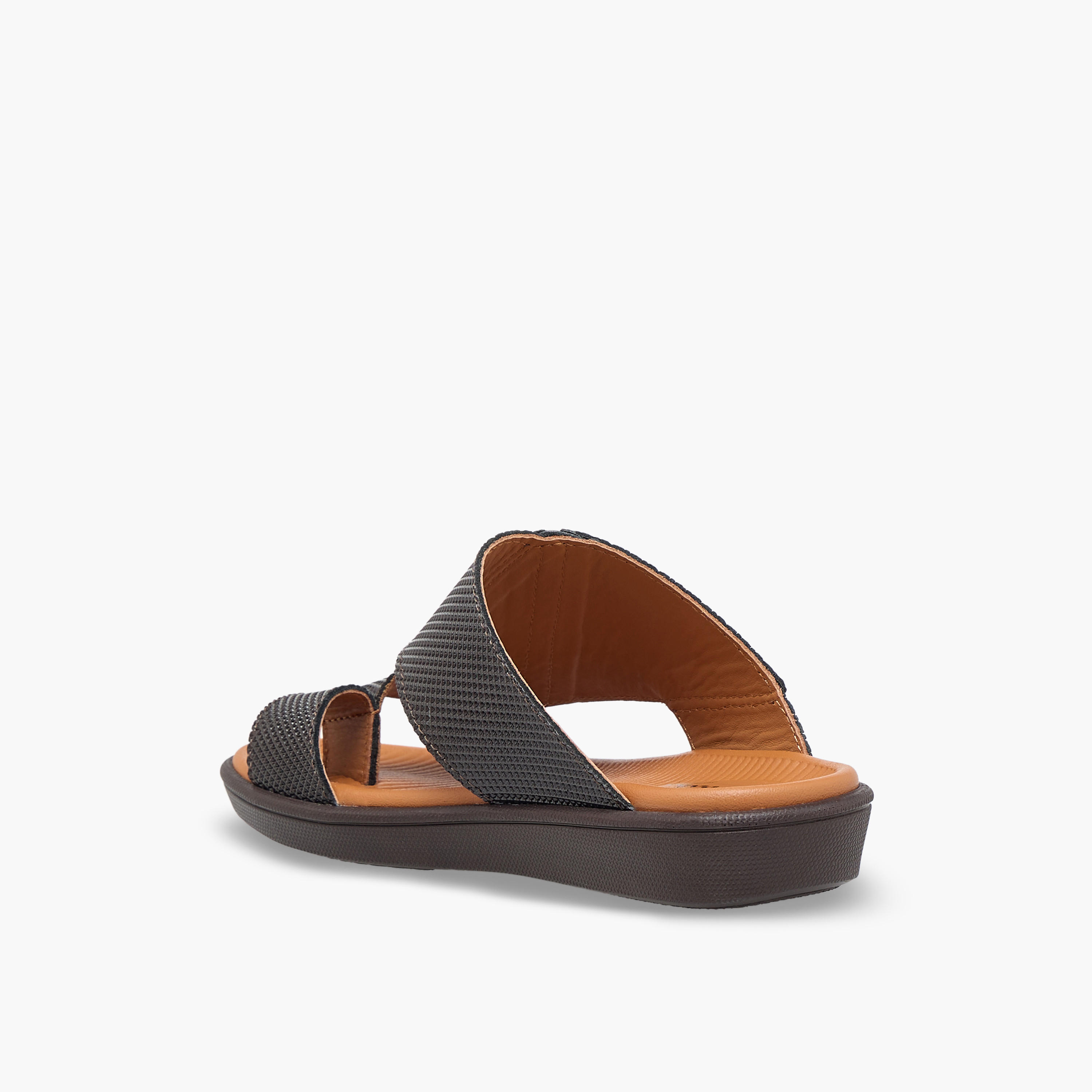 Al Waha Boys Slip-On Leather Arabic Sandals-boys-shoes-sandals-image-5