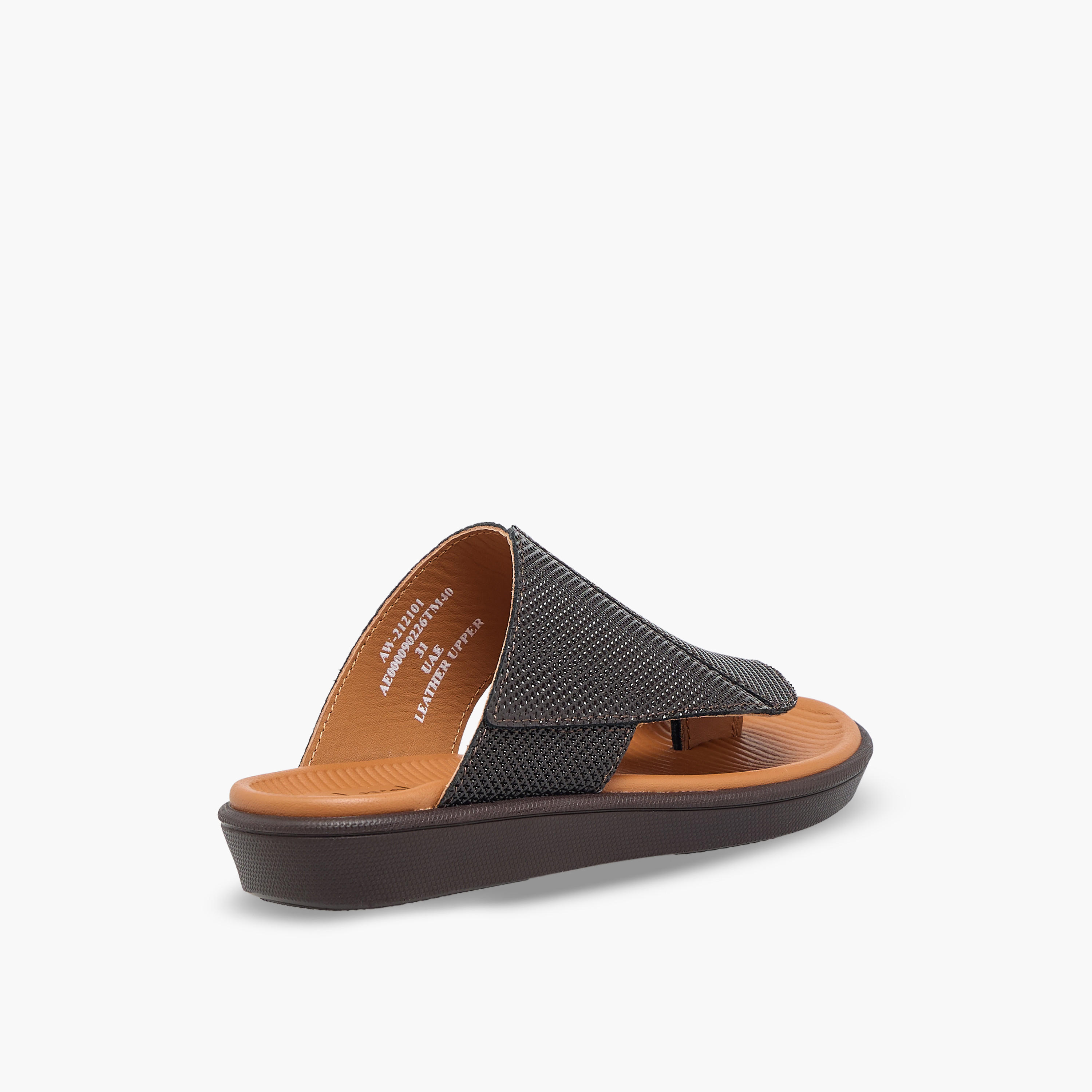 Al Waha Boys Slip-On Leather Arabic Sandals-boys-shoes-sandals-image-6