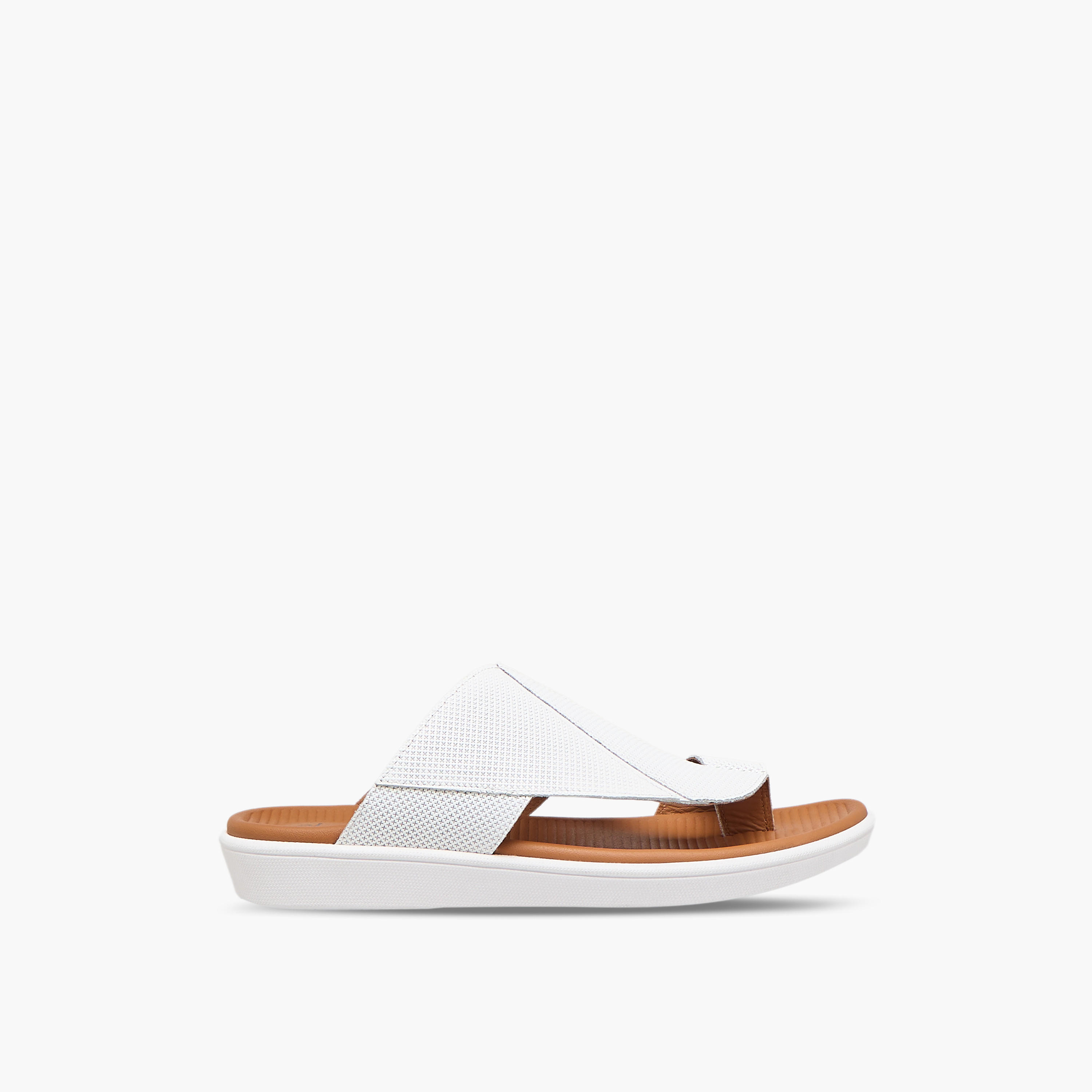Al Waha Boys Slip-On Leather Arabic Sandals-boys-shoes-sandals-image-3
