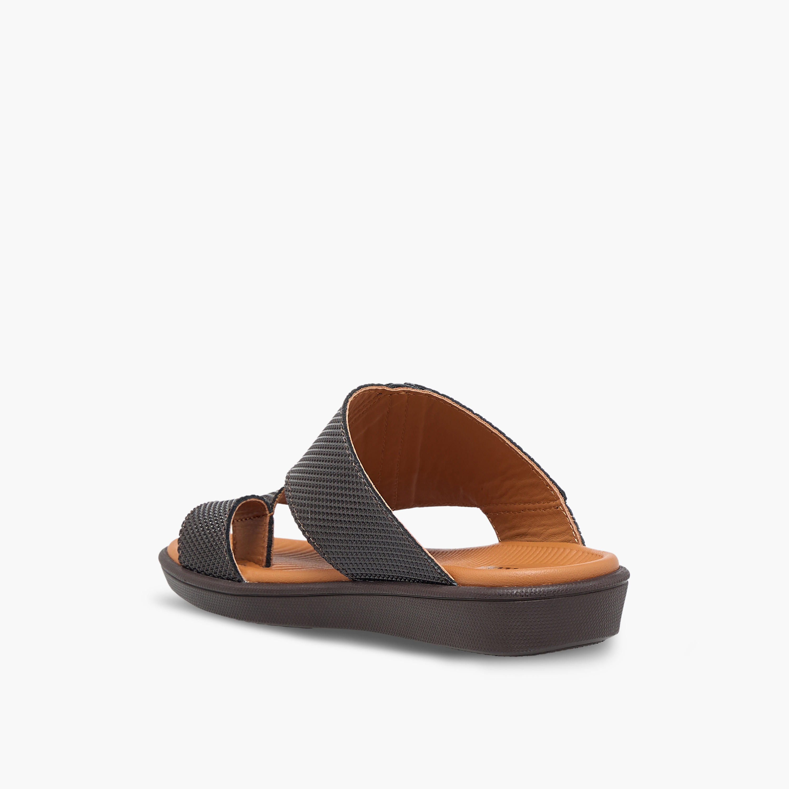 Al Waha Boys Slip-On Leather Arabic Sandals-boys-shoes-sandals-image-5