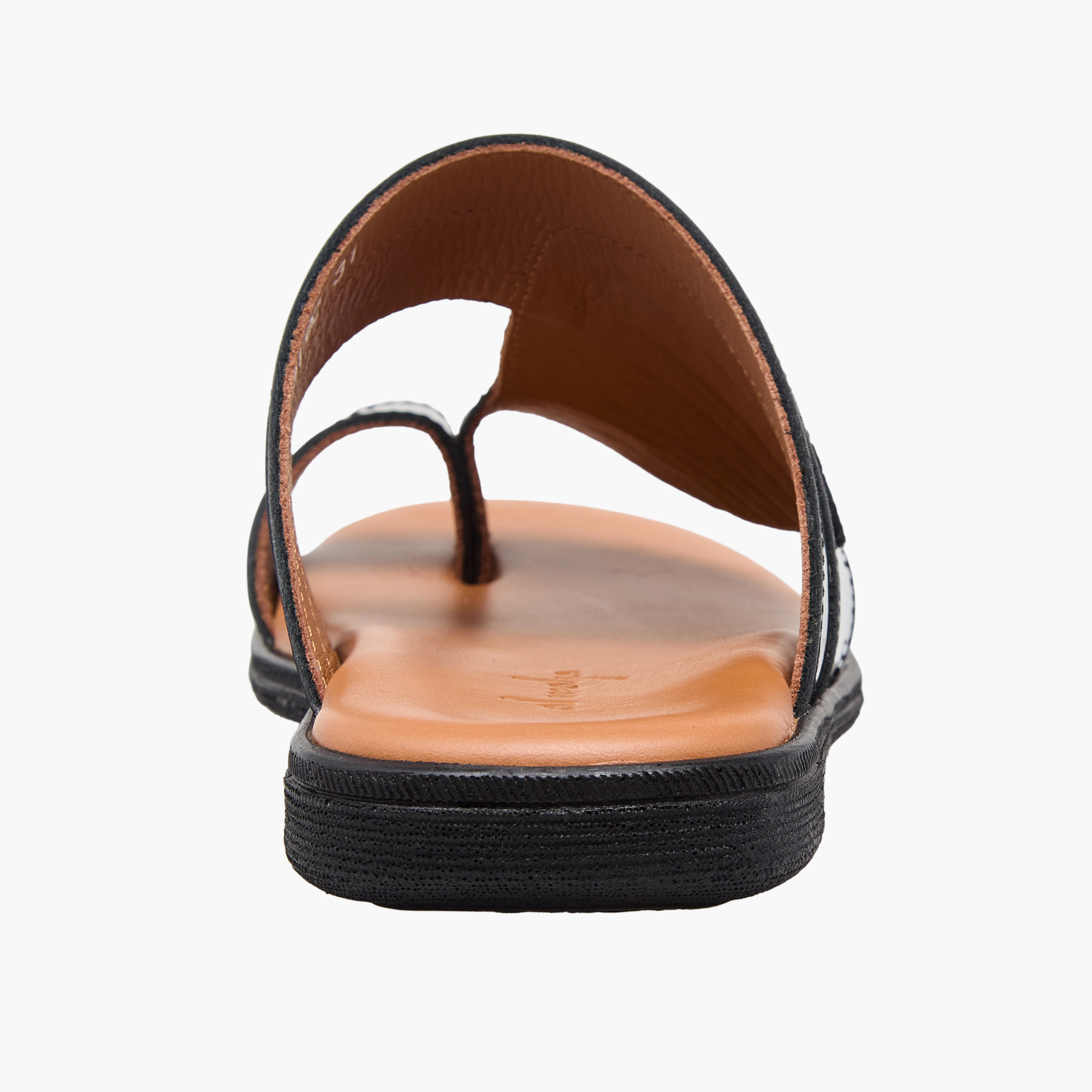 Al Waha Boys Slip-On Leather Arabic Sandals-boys-shoes-sandals-image-7