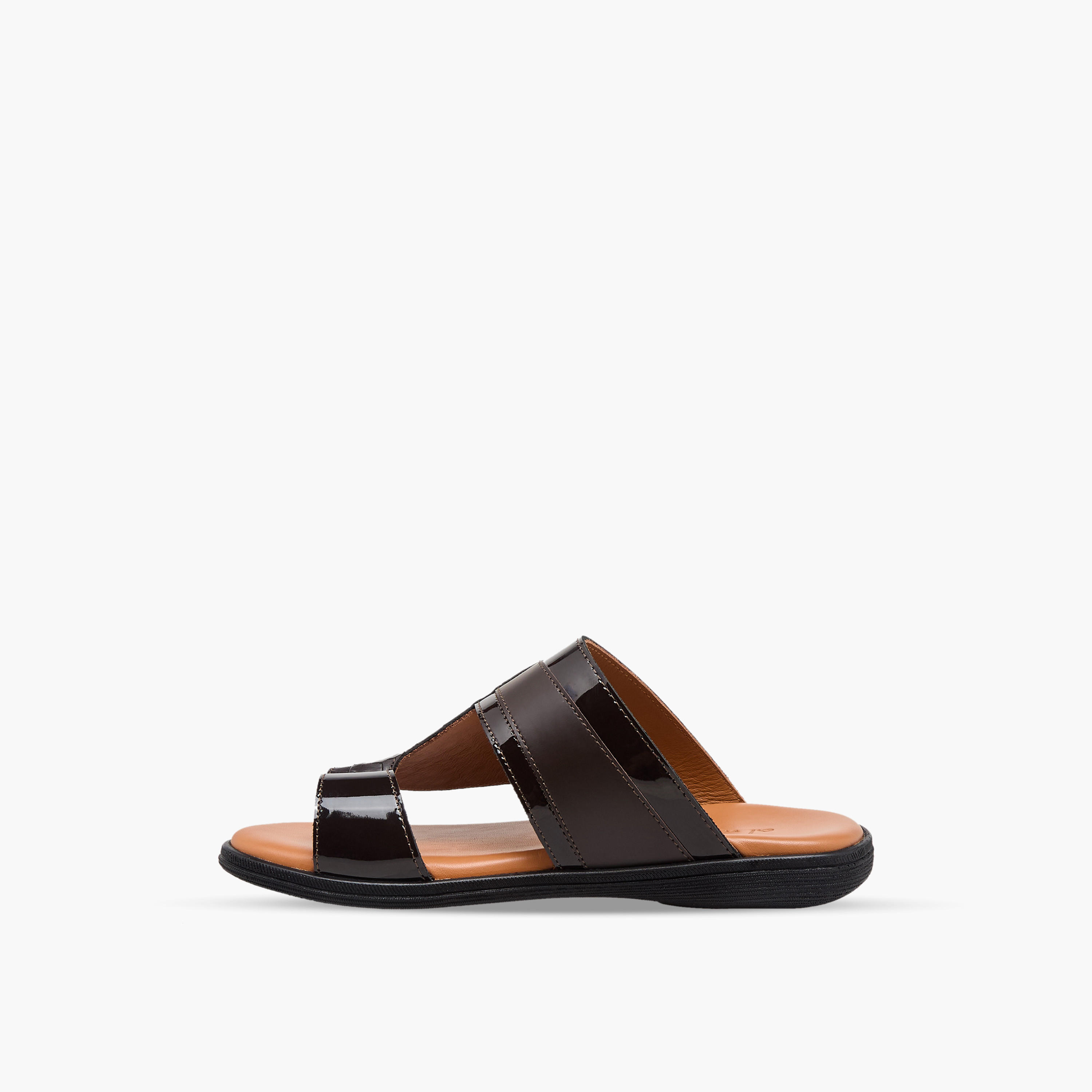 Al Waha Boys Slip-On Leather Arabic Sandals-boys-shoes-sandals-image-5