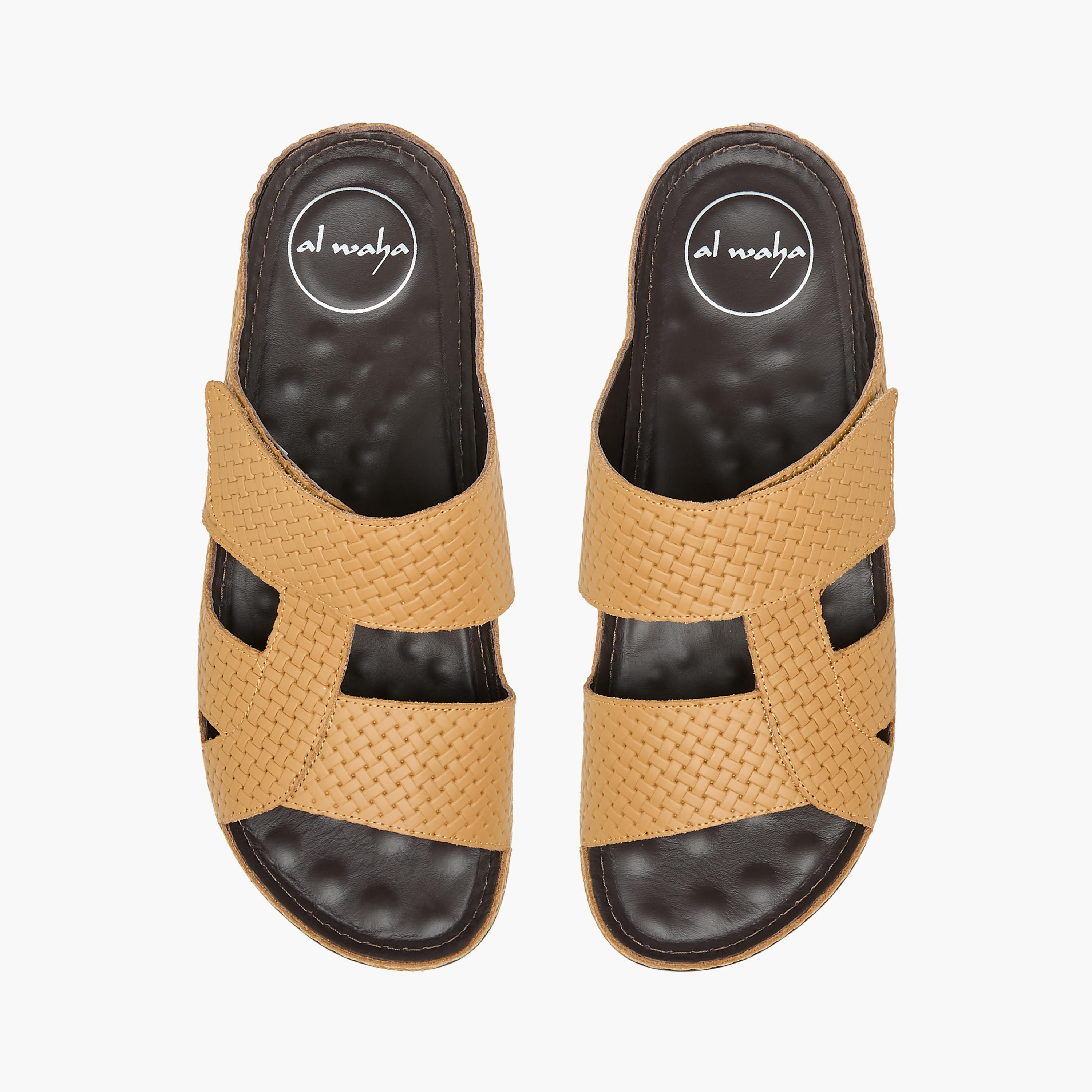 صندل عربي بارز الملمس للرجال من الواحة-men-shoes-sandals-image-1