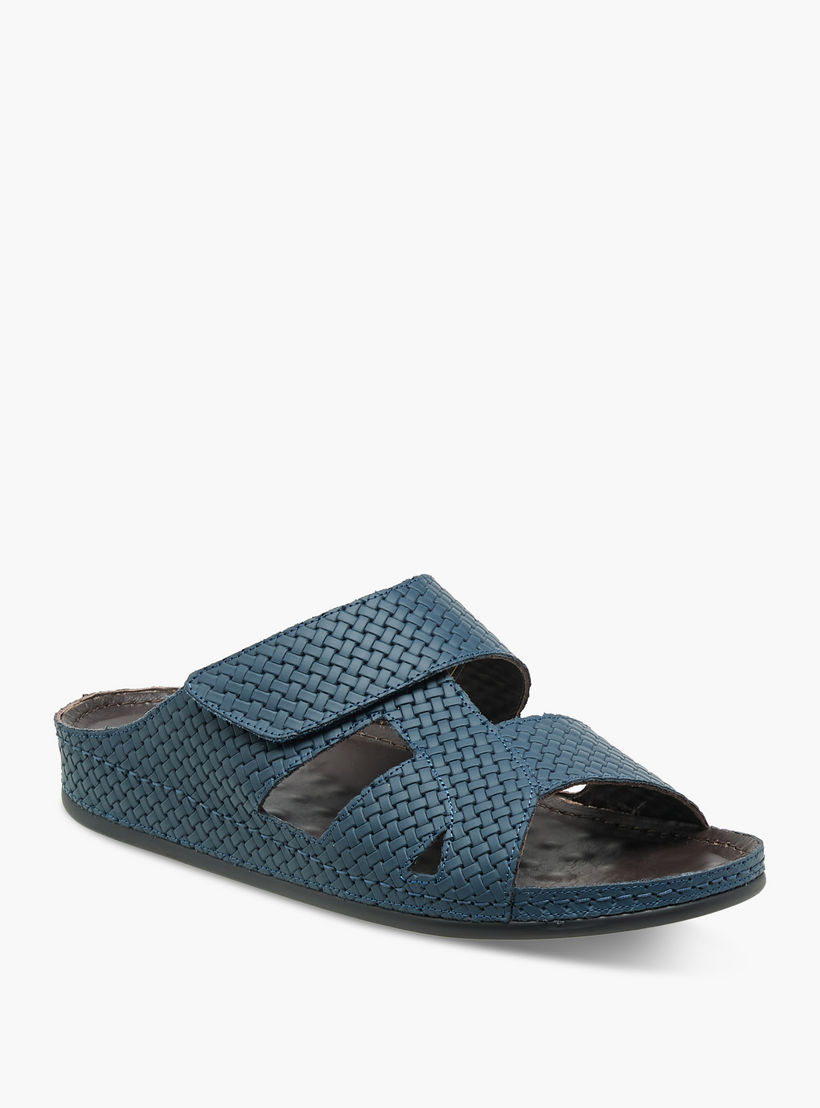 Al Waha Men Textured Arabic Sandals-men-shoes-sandals-image-2