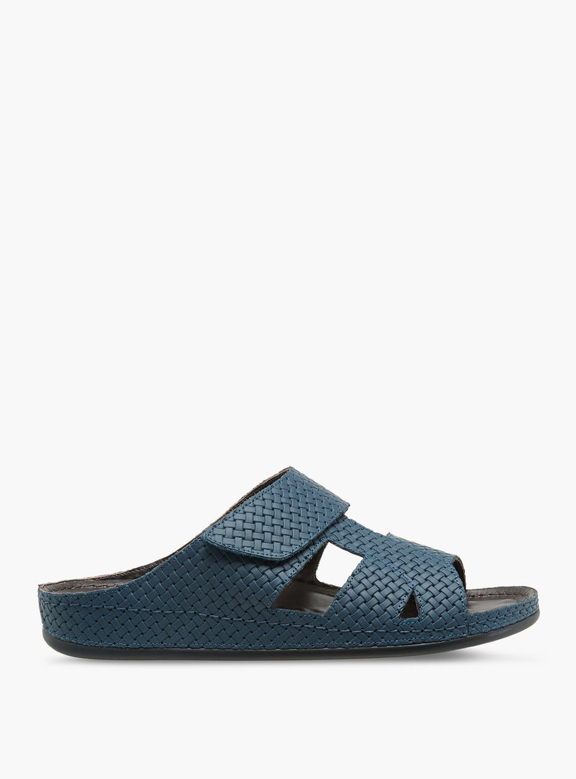 Al Waha Men Textured Arabic Sandals-men-shoes-sandals-image-3