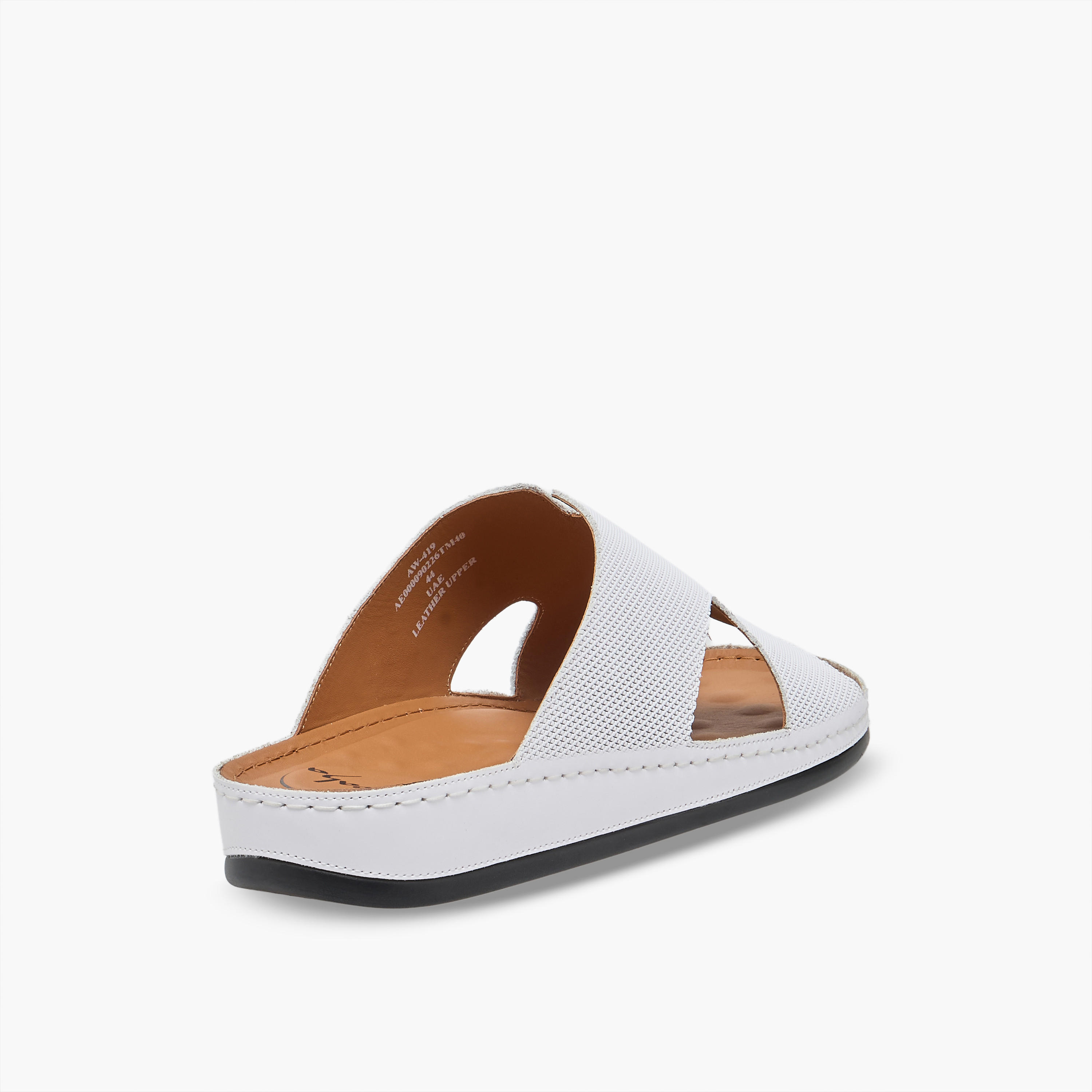 Al Waha Men Textured Leather Arabic Sandals-men-shoes-sandals-image-6