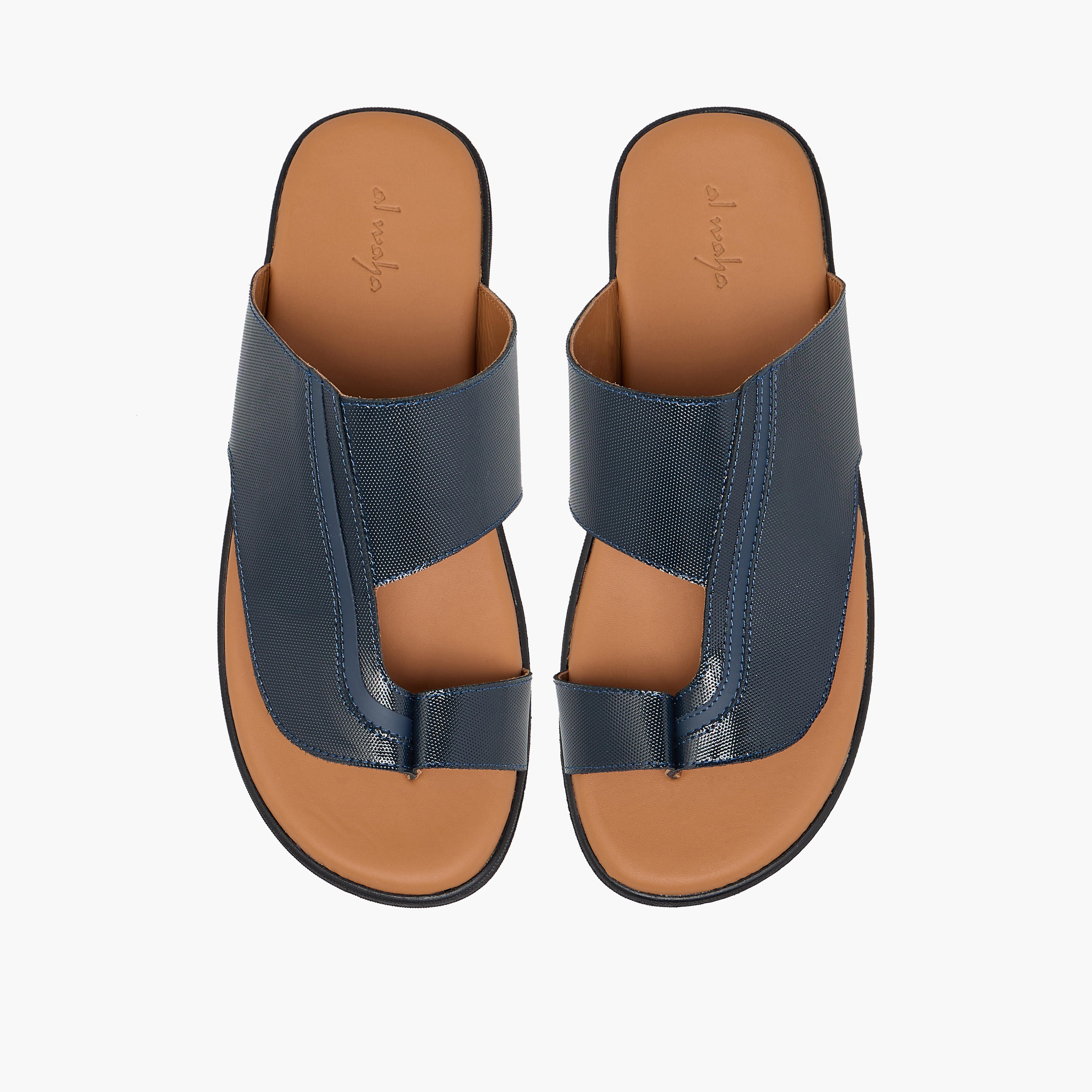 صندل عربي جلد سهل الارتداء للأولاد من الواحة-boys-shoes-sandals-image-1